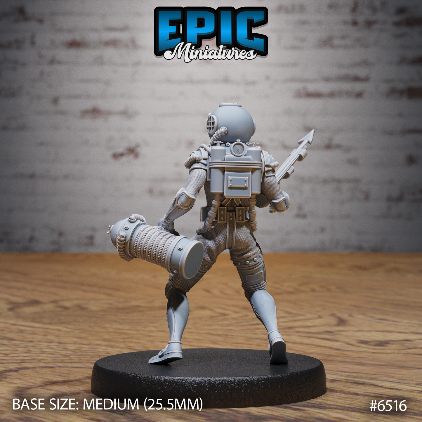 Treasure Diver (3 Variants Available) - Epic Miniatures