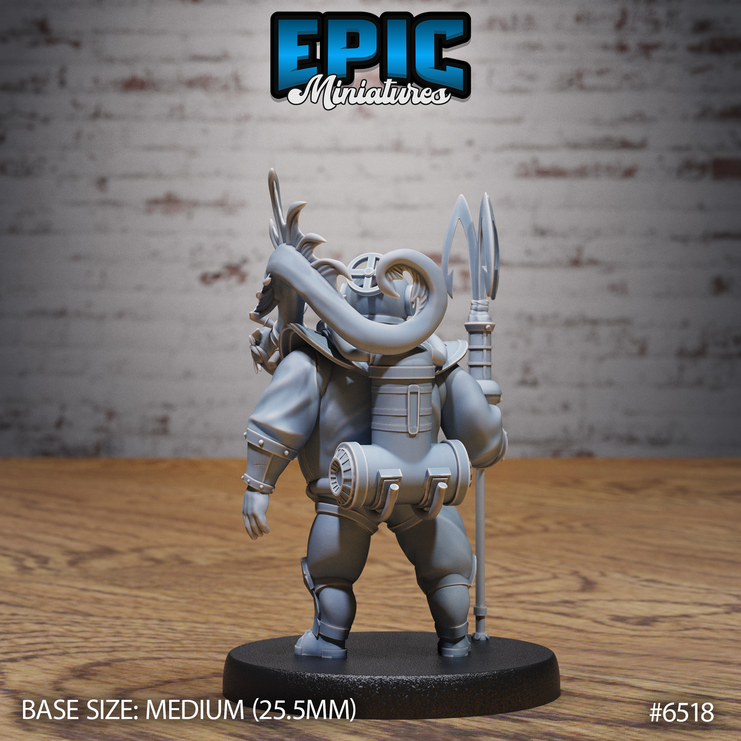 Deep Sea Diver (3 Variants Available) - Epic Miniatures