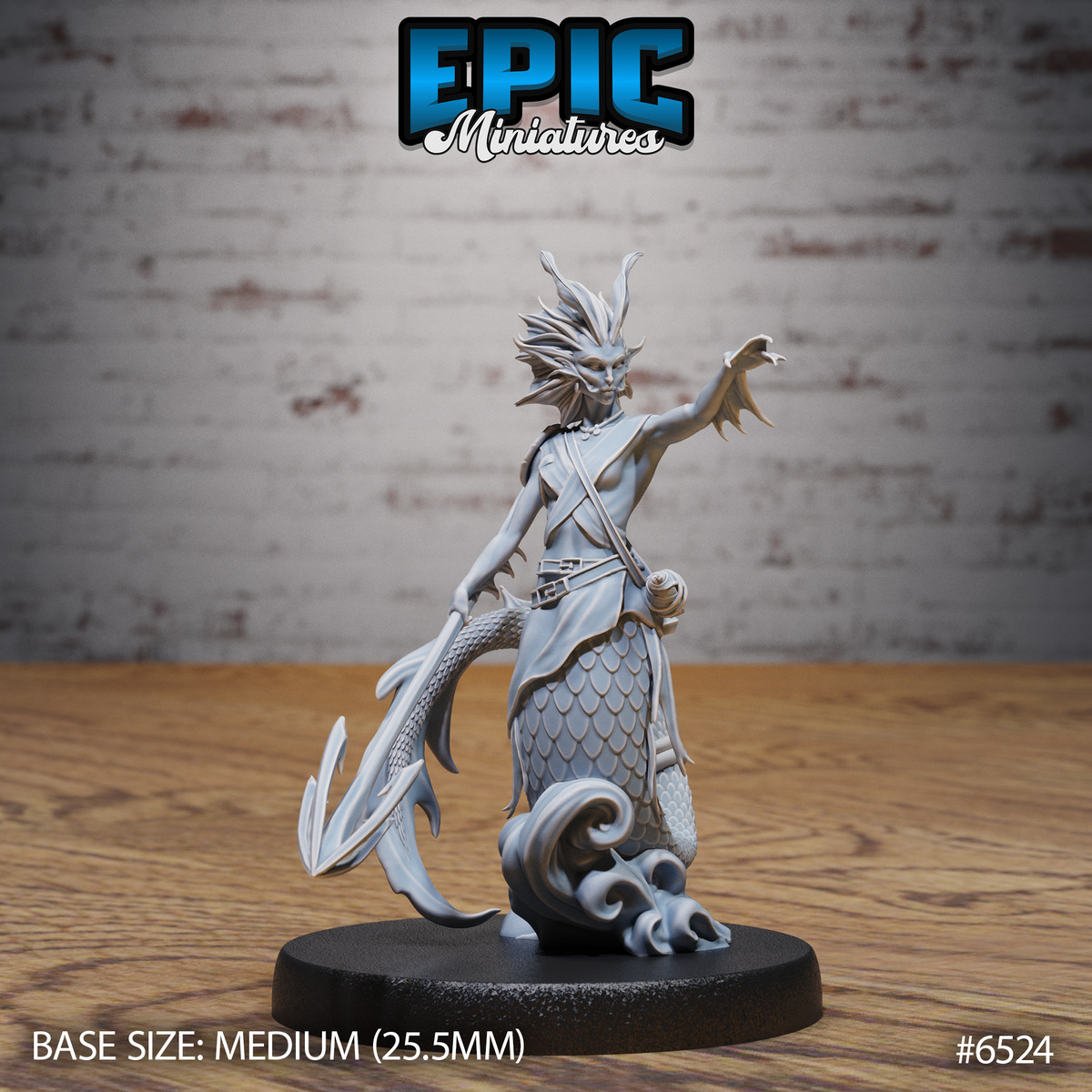 Merfolk (3 Variants Available) - Epic Miniatures