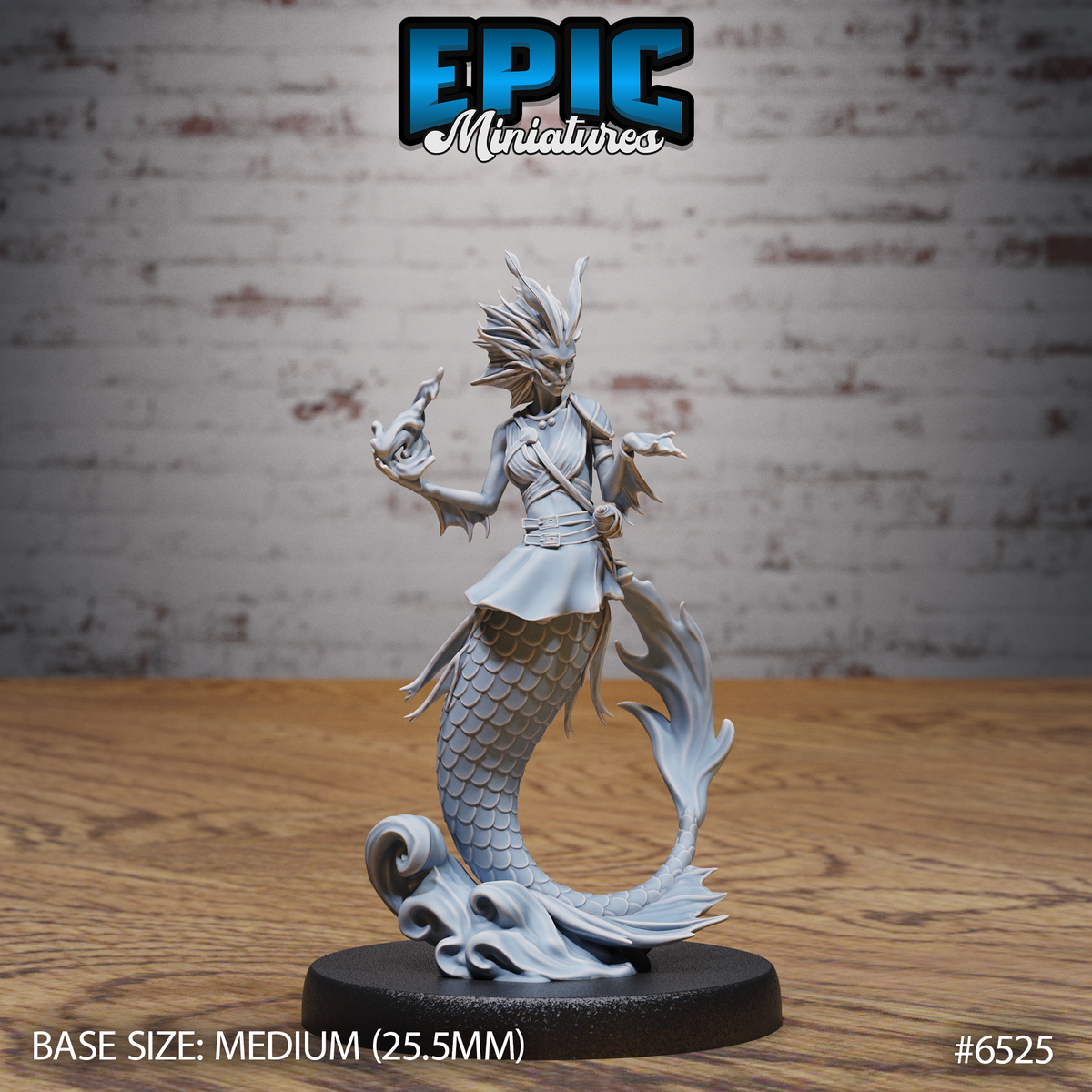 Merfolk (3 Variants Available) - Epic Miniatures
