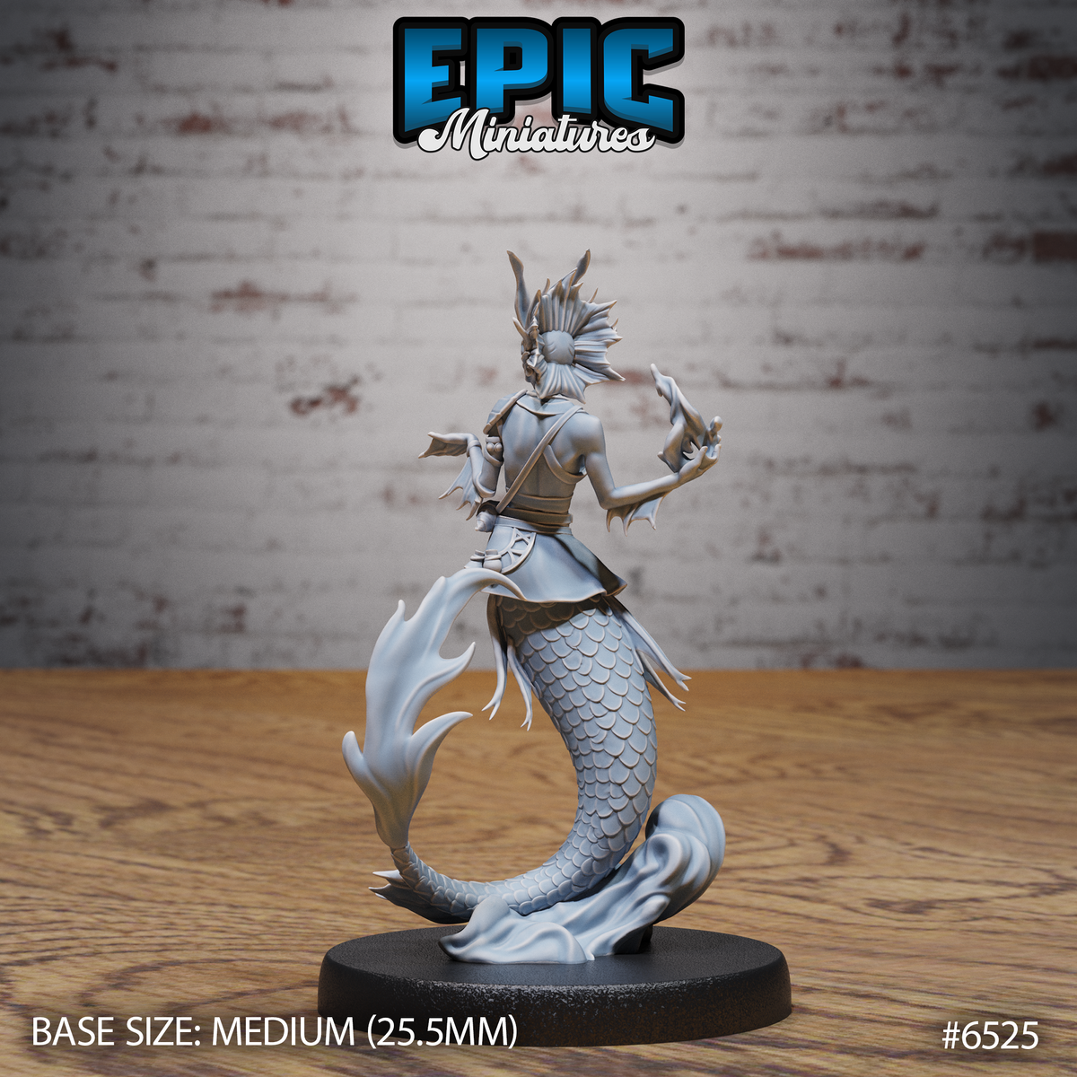 Merfolk (3 Variants Available) - Epic Miniatures