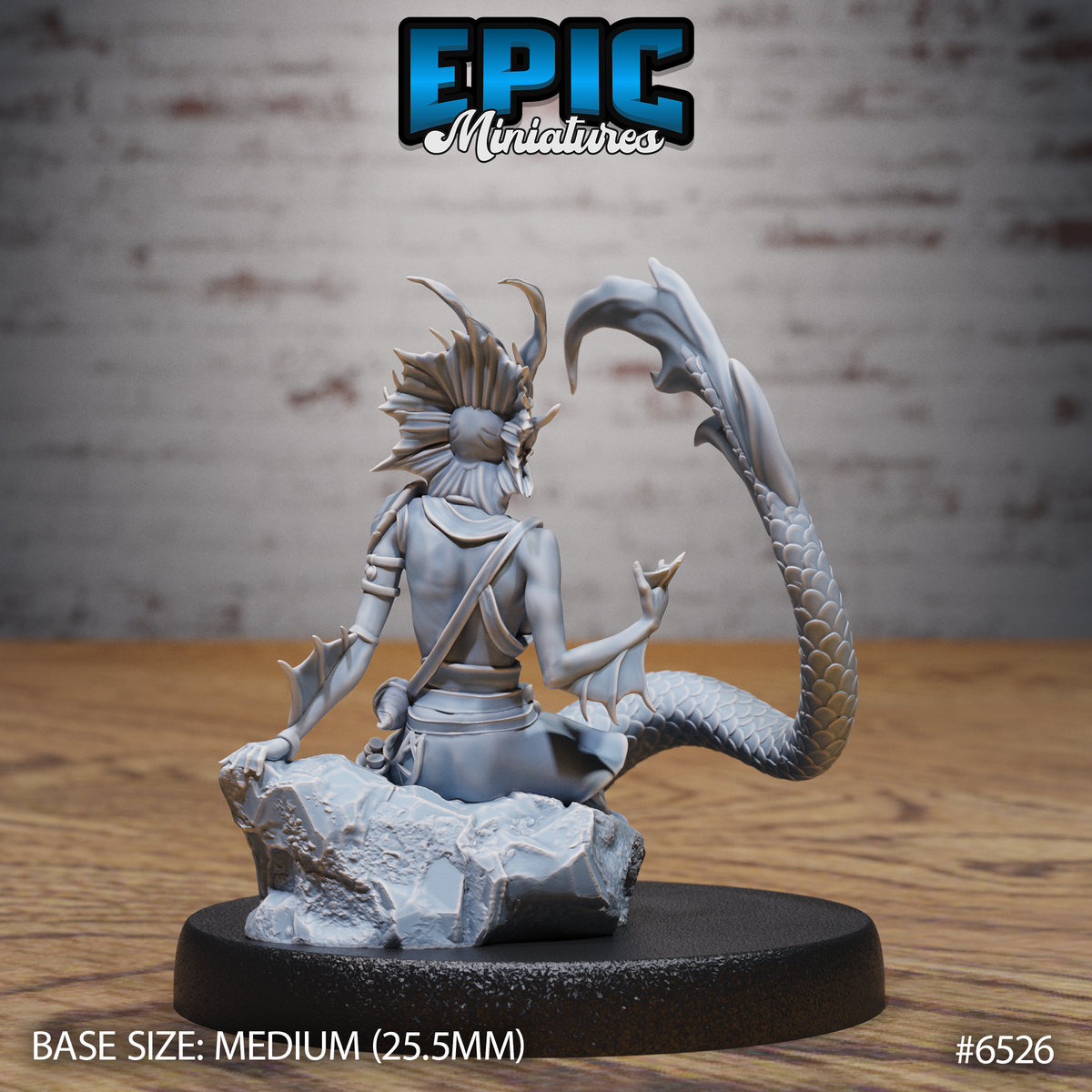 Merfolk (3 Variants Available) - Epic Miniatures