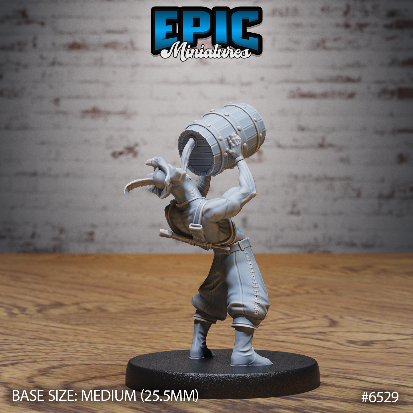 Hammer Fish Pirate (3 Variants Available) - Epic Miniatures