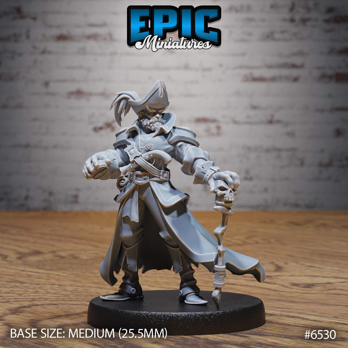 Pirate Crew, Set 1 (5 Variants Available) - Epic Miniatures