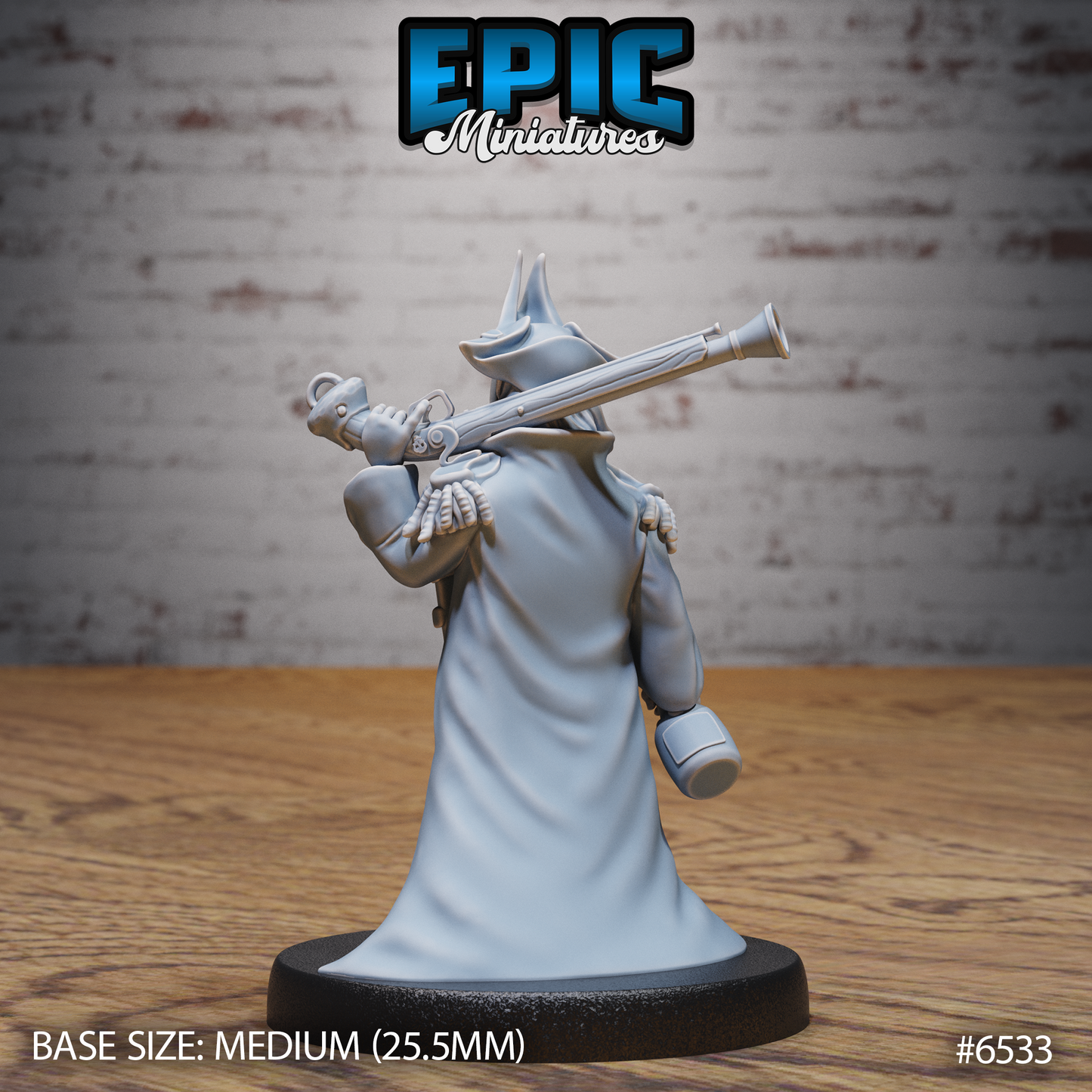 Pirate Crew, Set 1 (5 Variants Available) - Epic Miniatures