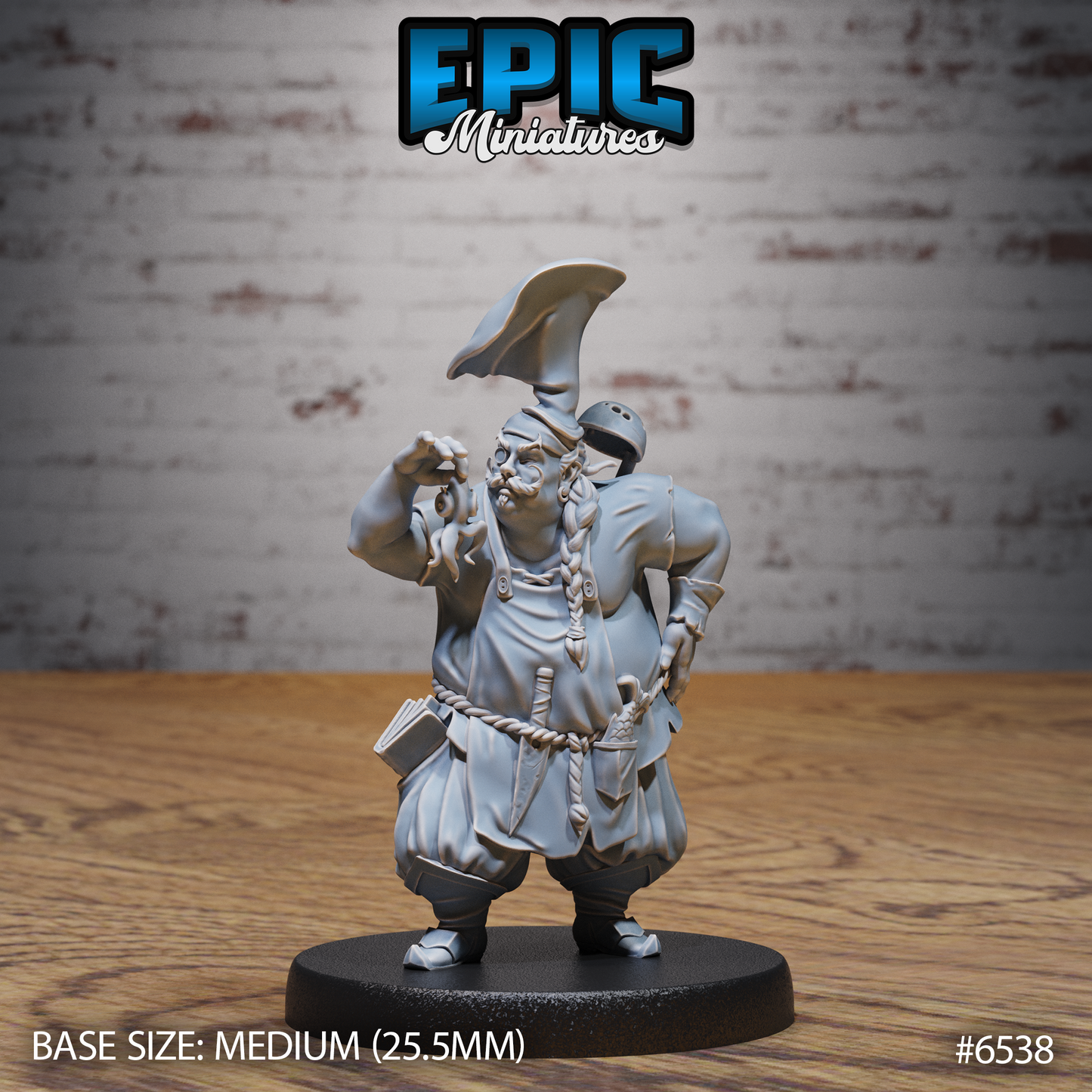 Pirate Crew, Set 2 (5 Variants Available) - Epic Miniatures