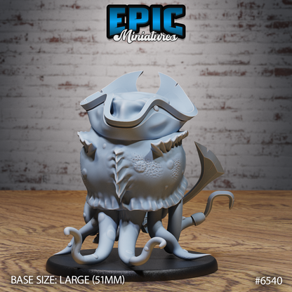 Sea Tyrant Pirate, Nautical Eye Monster - Epic Miniatures