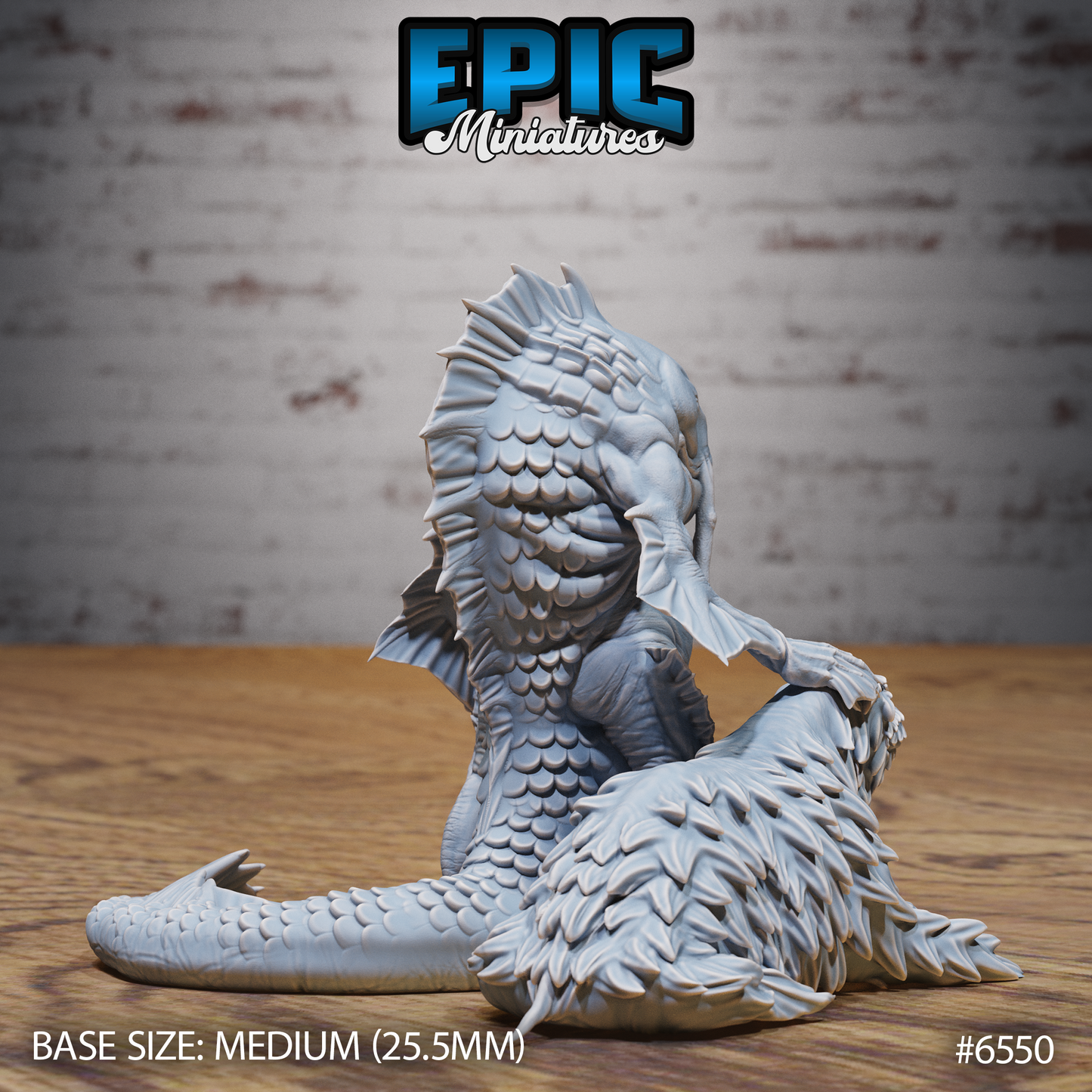 Catfish Folk, Set 2 (3 Variants Available) - Epic Miniatures