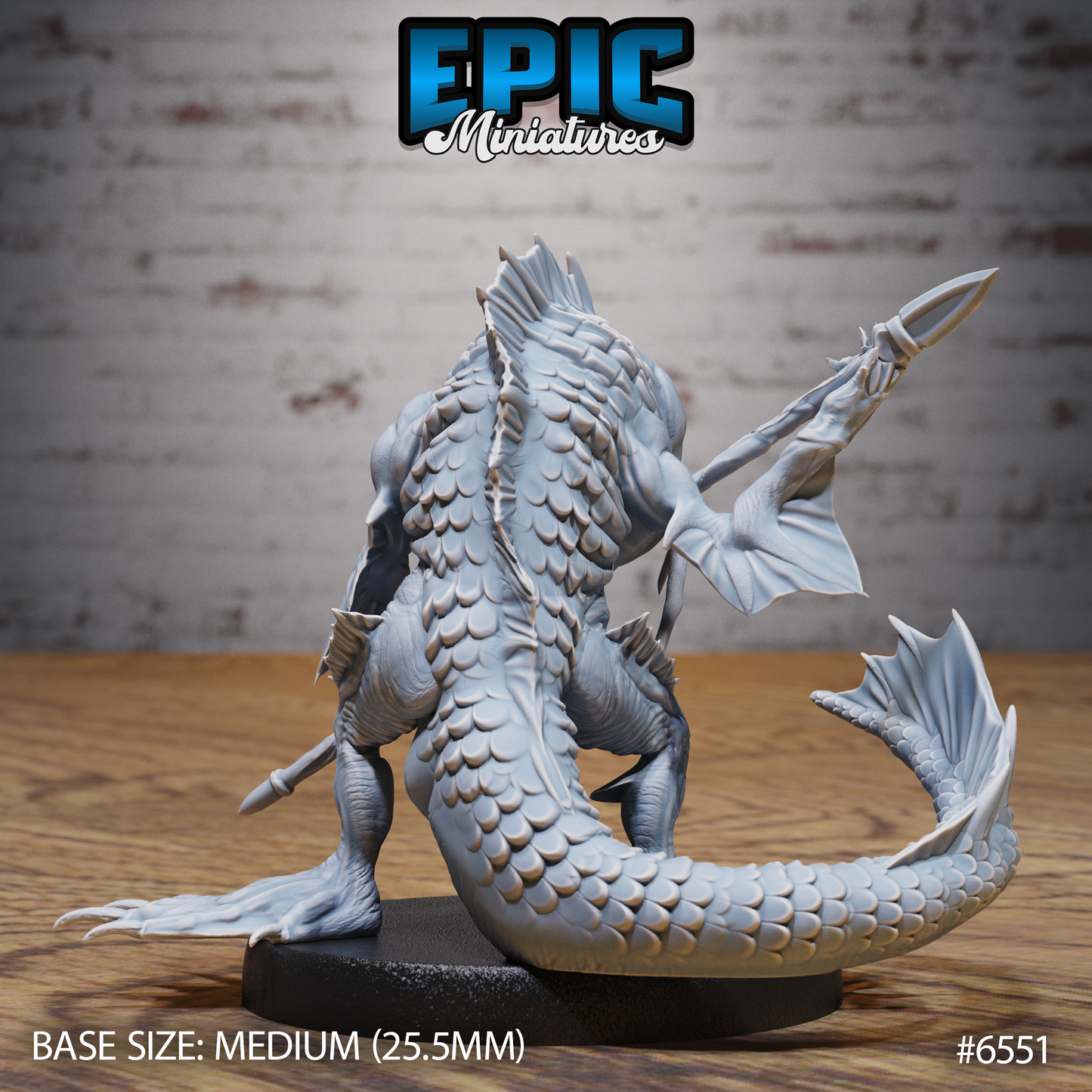Catfish Folk, Set 2 (3 Variants Available) - Epic Miniatures