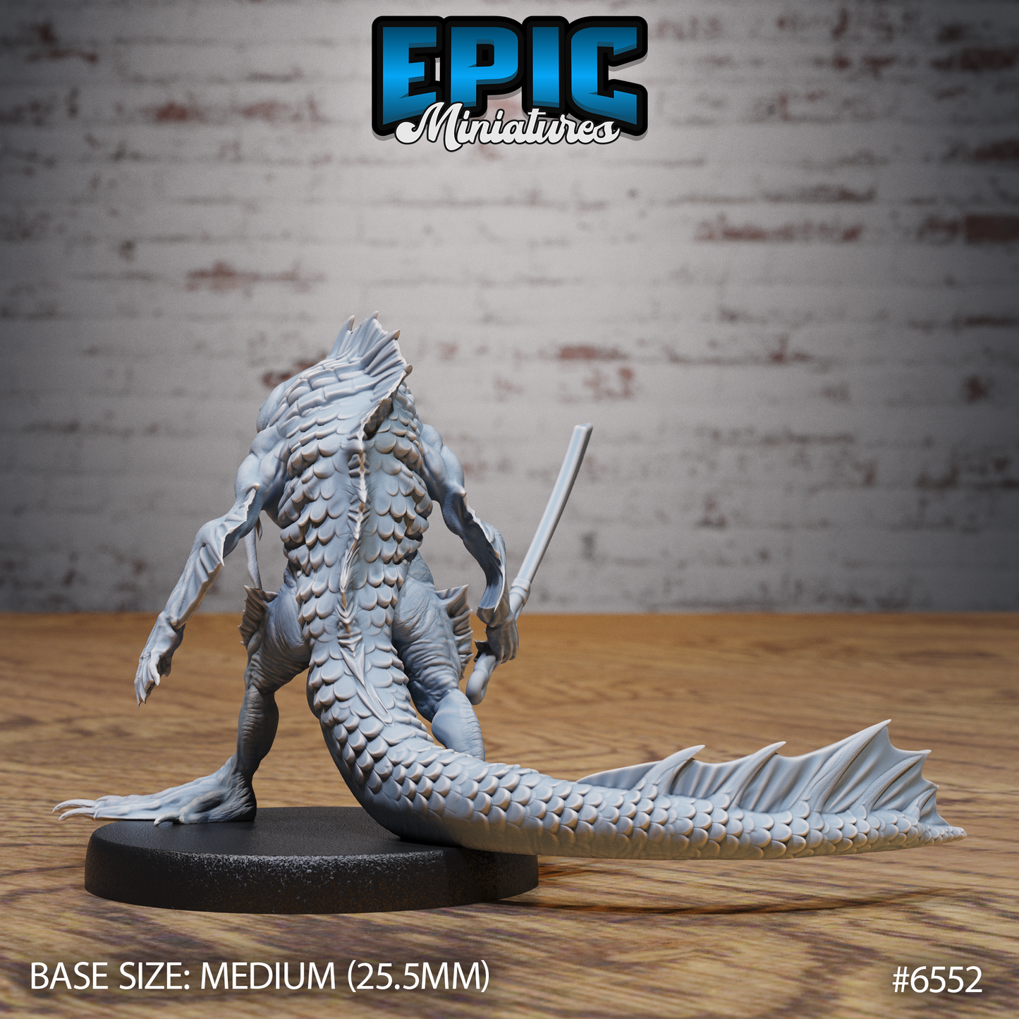 Catfish Folk, Set 2 (3 Variants Available) - Epic Miniatures