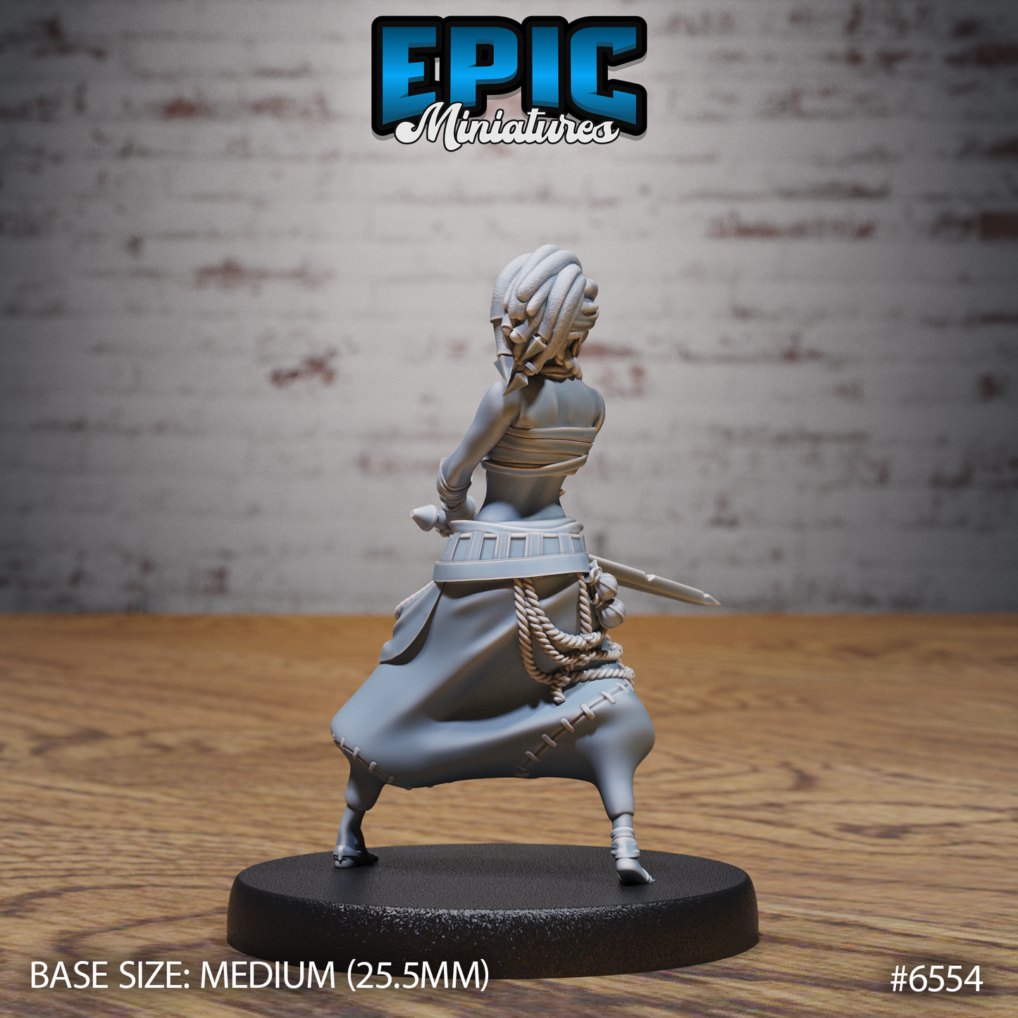 Pirate Island Girl (3 Variants Available) - Epic Miniatures