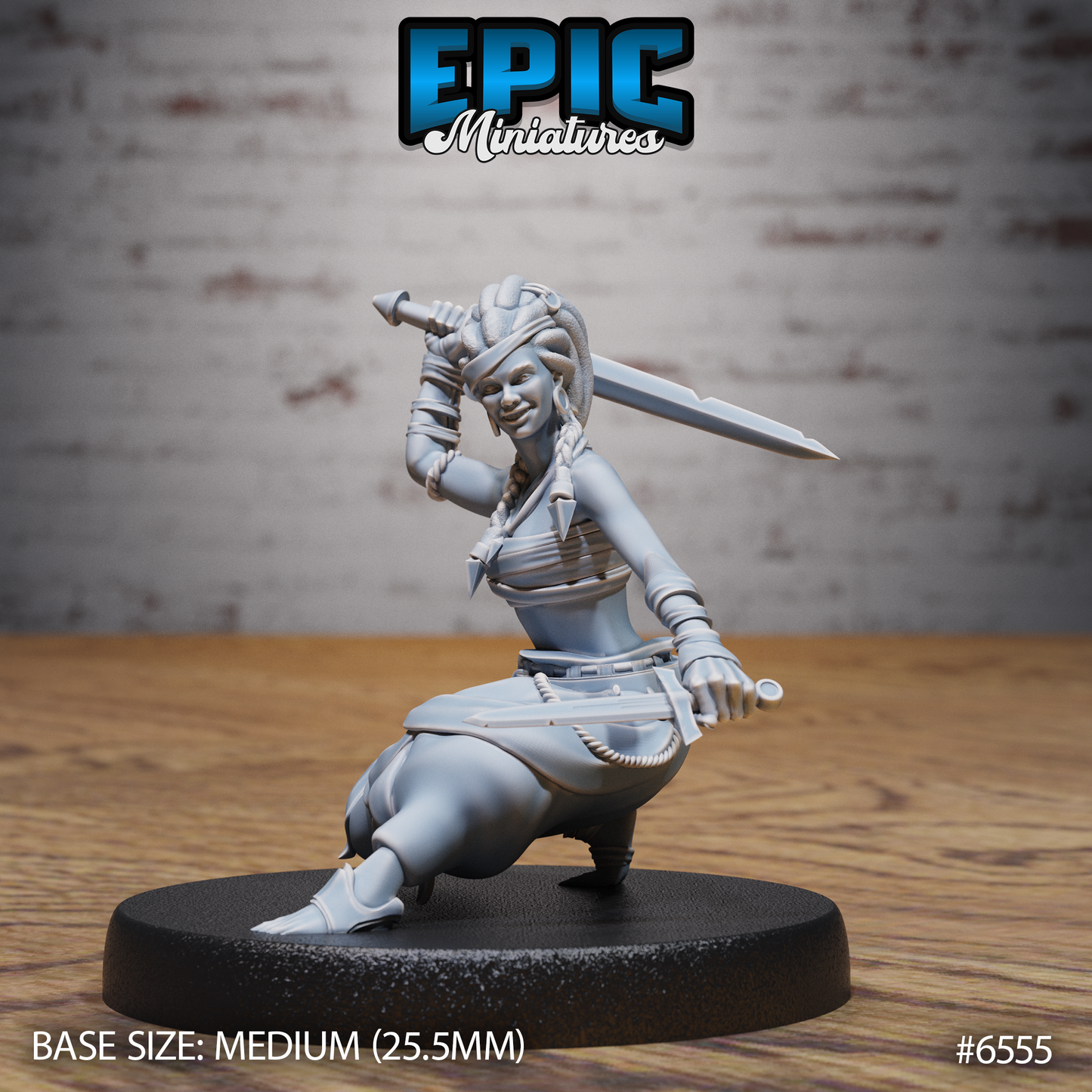 Pirate Island Girl (3 Variants Available) - Epic Miniatures