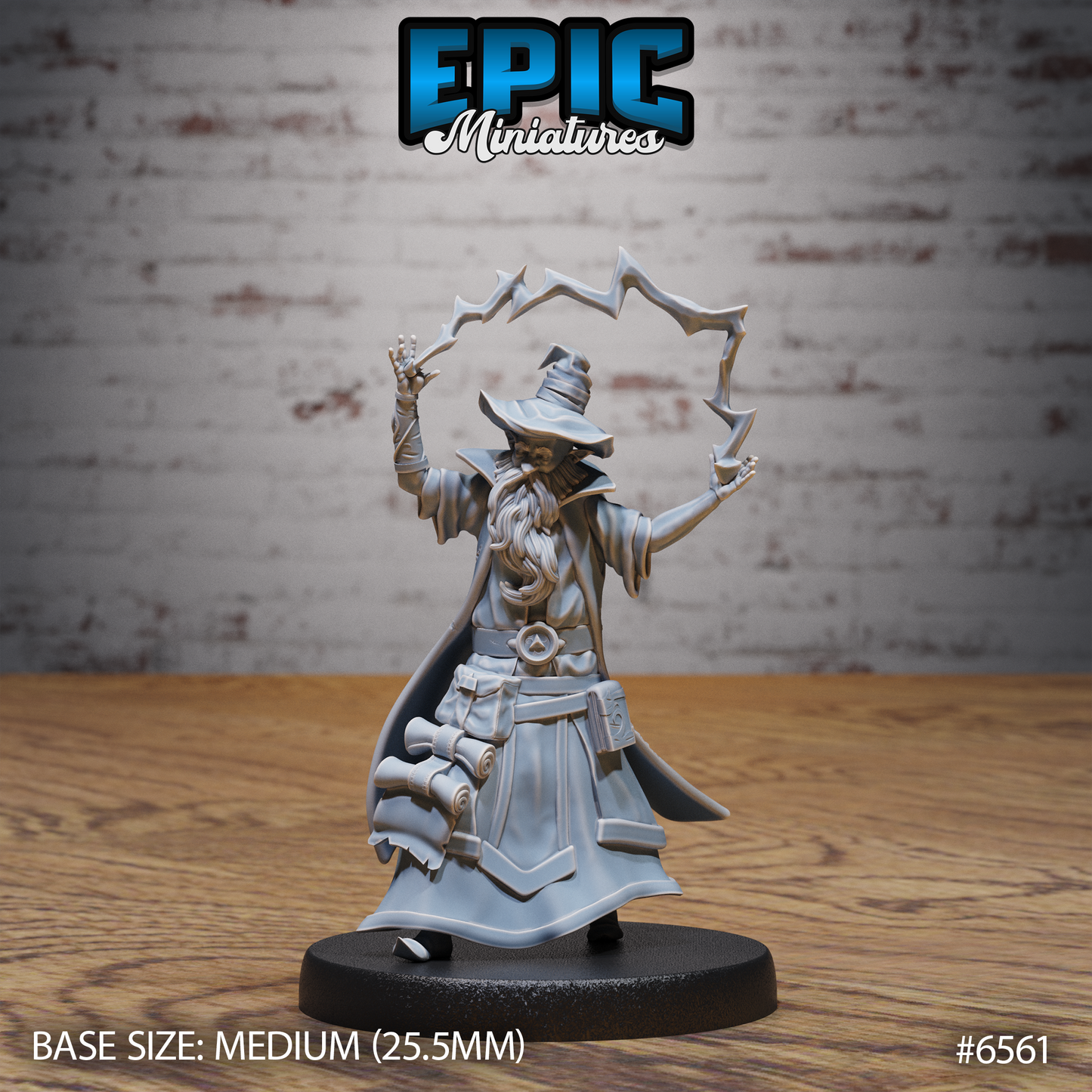 Old Wizard (3 Variants Available) - Epic Miniatures