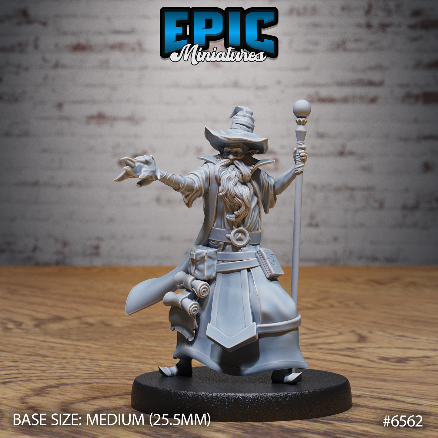 Old Wizard (3 Variants Available) - Epic Miniatures