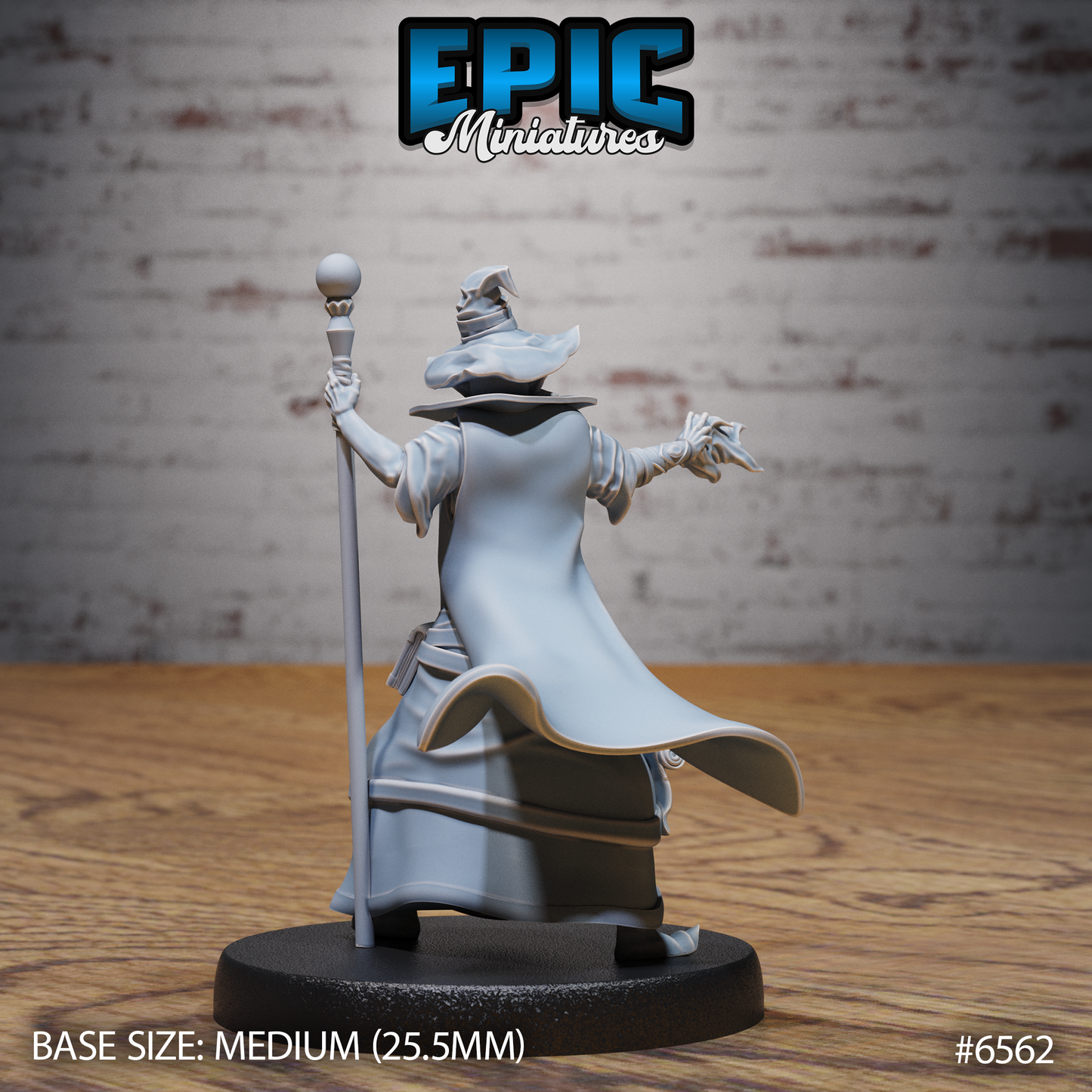 Old Wizard (3 Variants Available) - Epic Miniatures
