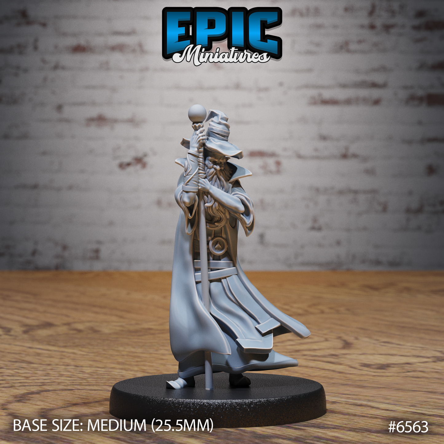 Old Wizard (3 Variants Available) - Epic Miniatures