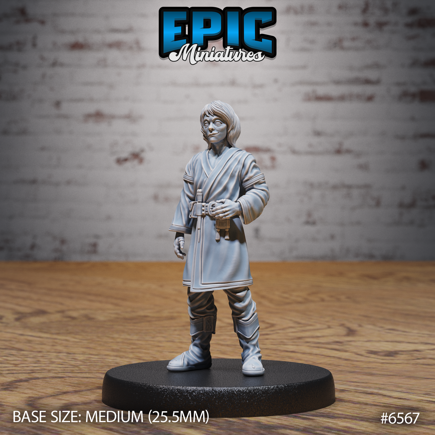 Wizard Apprentice (3 Variants Available) - Epic Miniatures