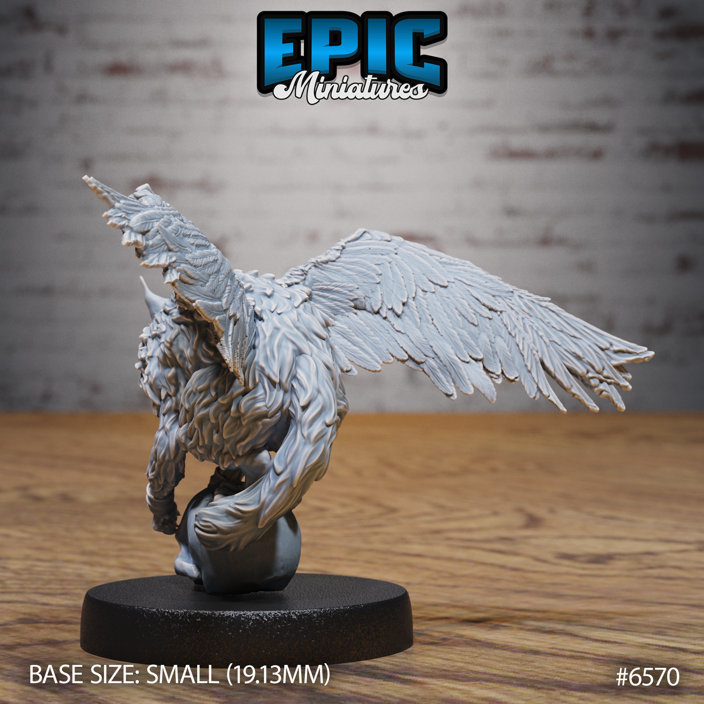Flying Cat Familiar (3 Variants Available) - Epic Miniatures