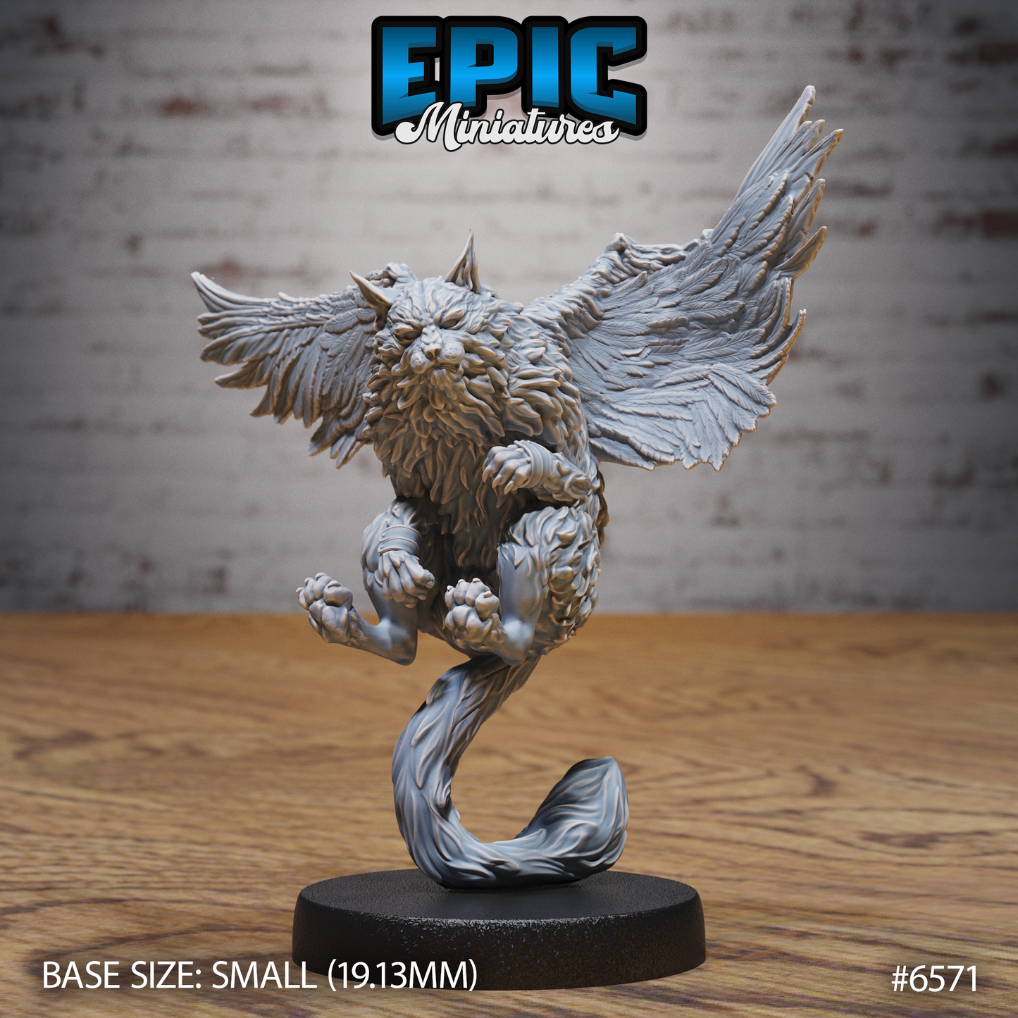 Flying Cat Familiar (3 Variants Available) - Epic Miniatures