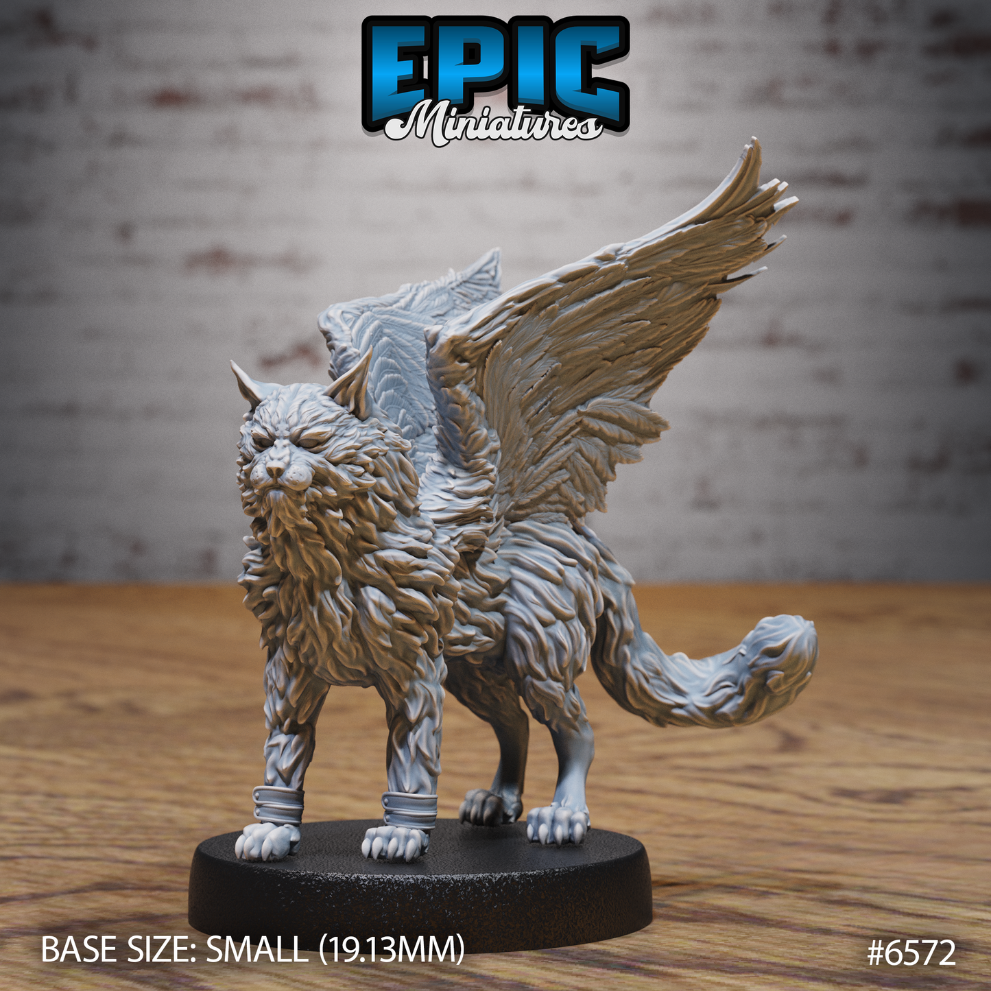 Flying Cat Familiar (3 Variants Available) - Epic Miniatures