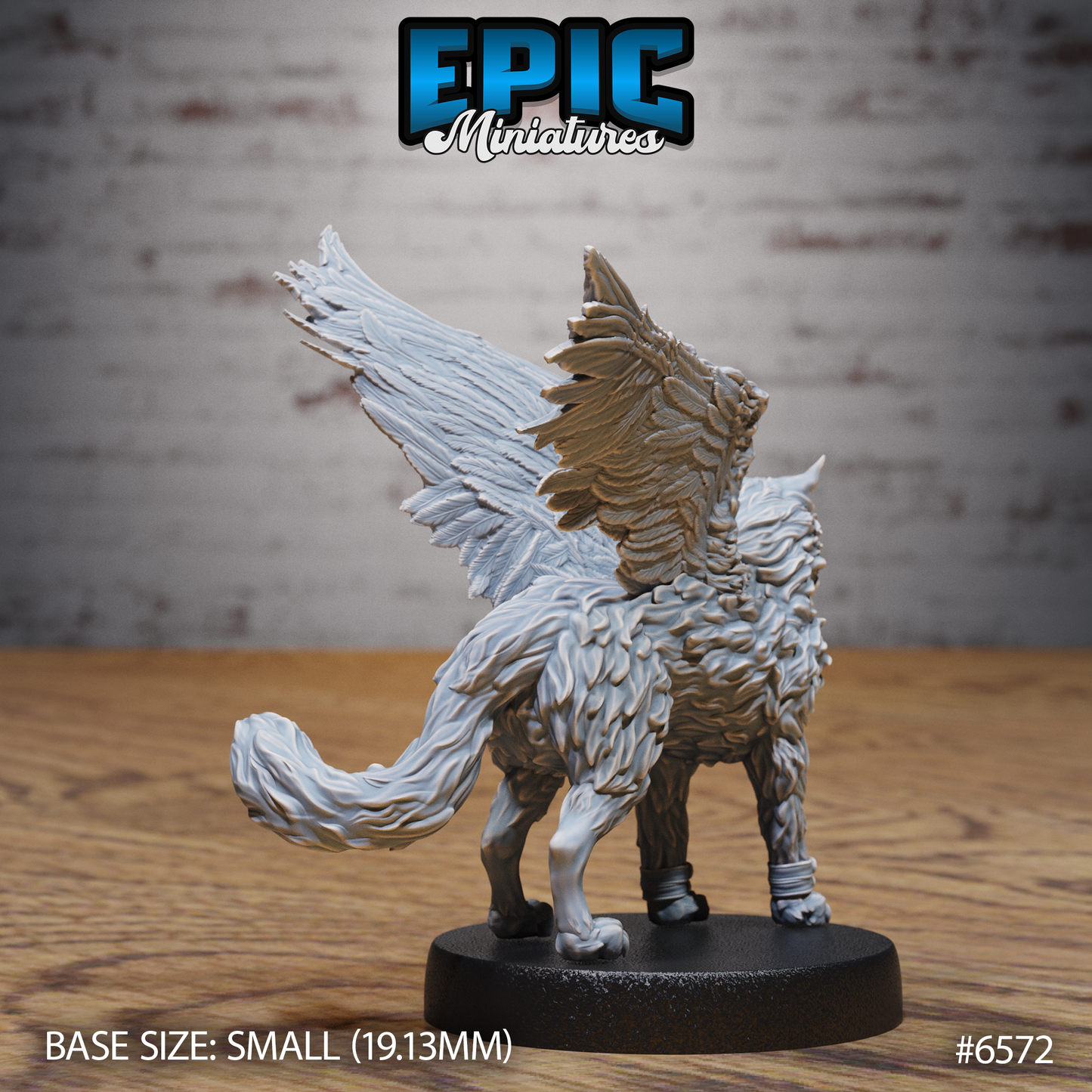 Flying Cat Familiar (3 Variants Available) - Epic Miniatures