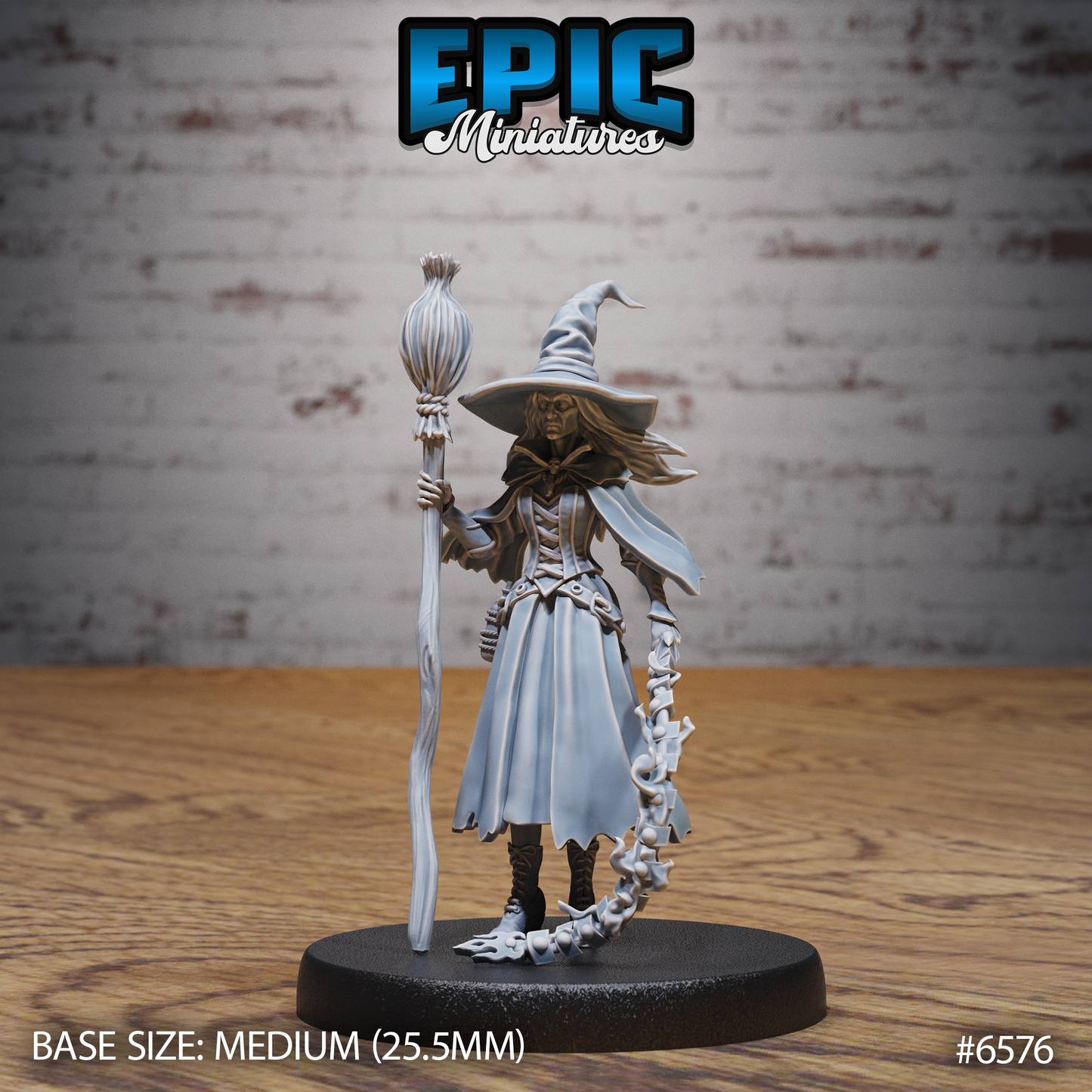 Classic Witch (3 Variants Available) - Epic Miniatures