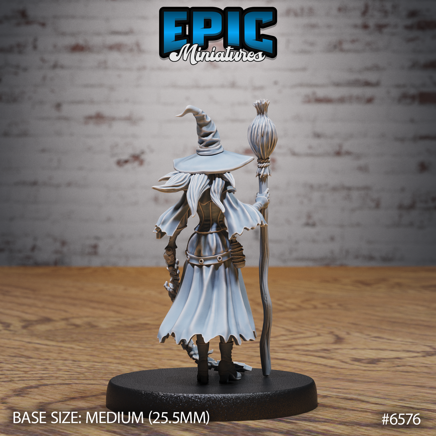 Classic Witch (3 Variants Available) - Epic Miniatures