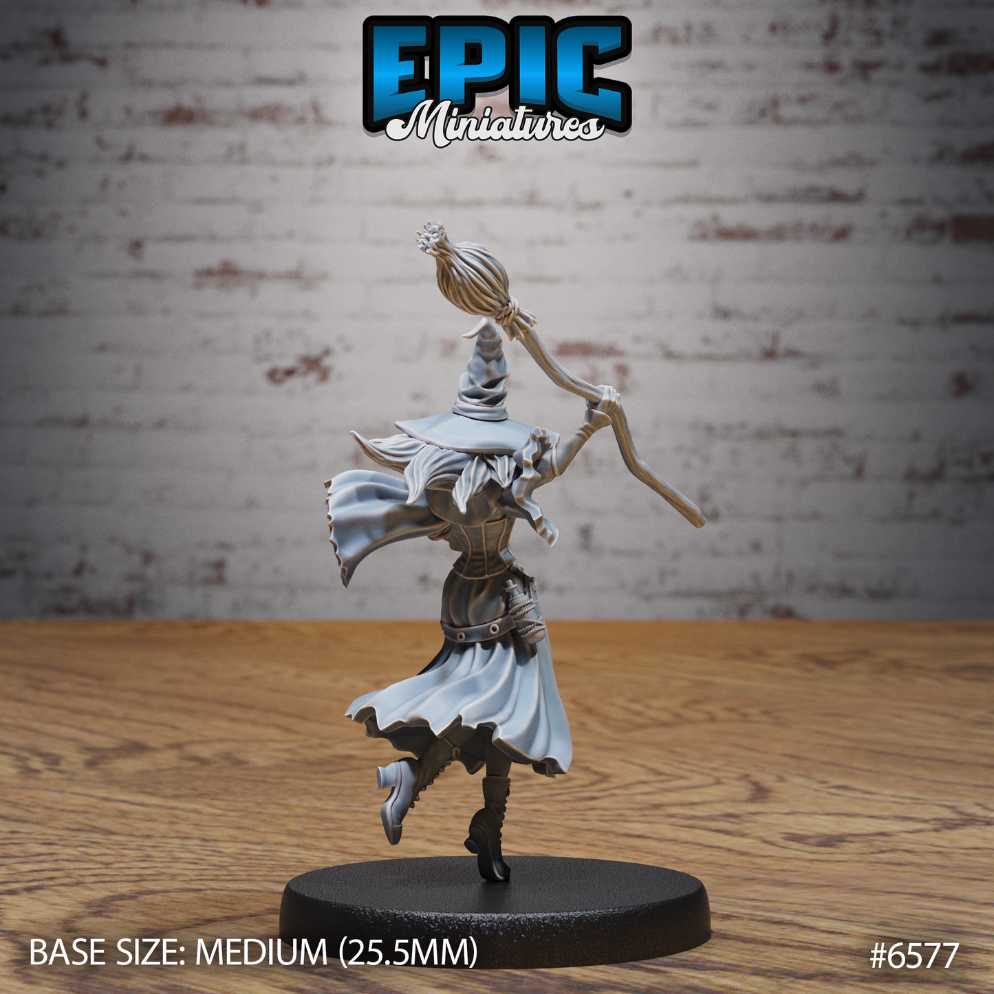 Classic Witch (3 Variants Available) - Epic Miniatures