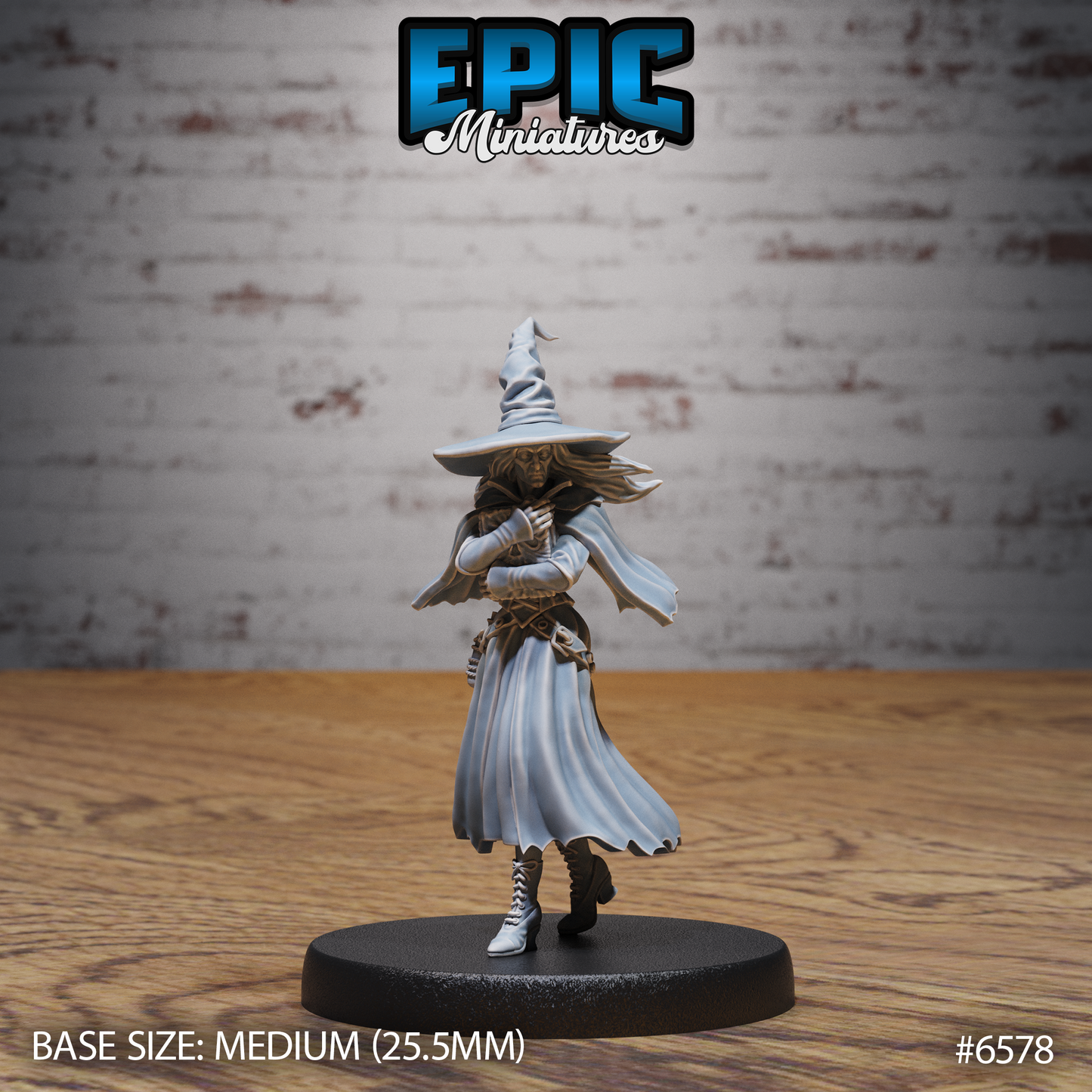 Classic Witch (3 Variants Available) - Epic Miniatures