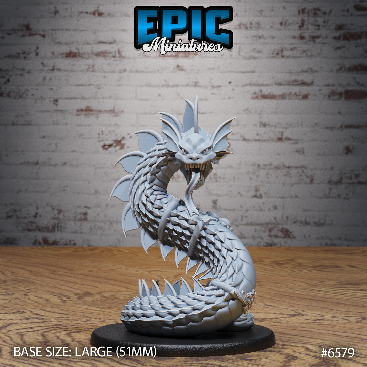 Magical Snake (3 Variants Available) - Epic Miniatures