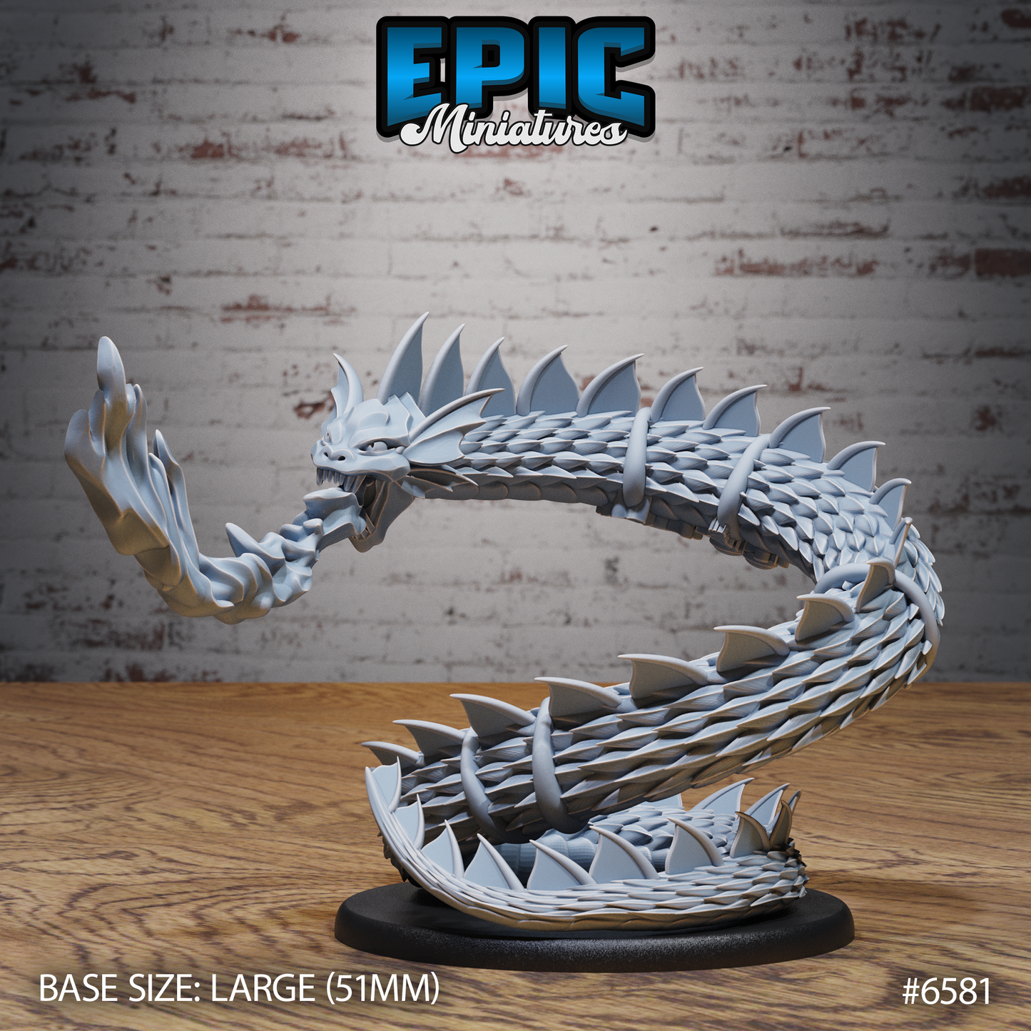 Magical Snake (3 Variants Available) - Epic Miniatures