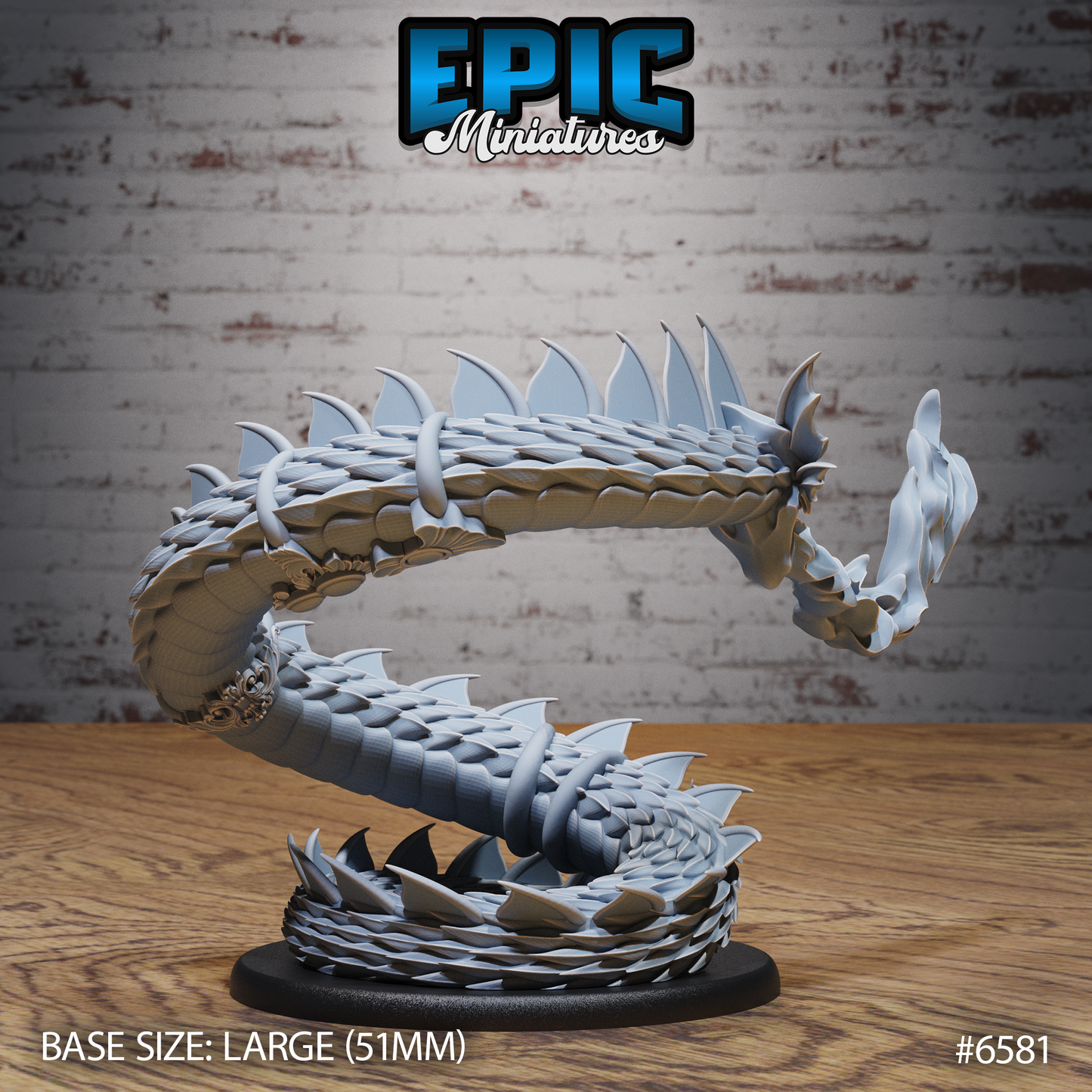 Magical Snake (3 Variants Available) - Epic Miniatures