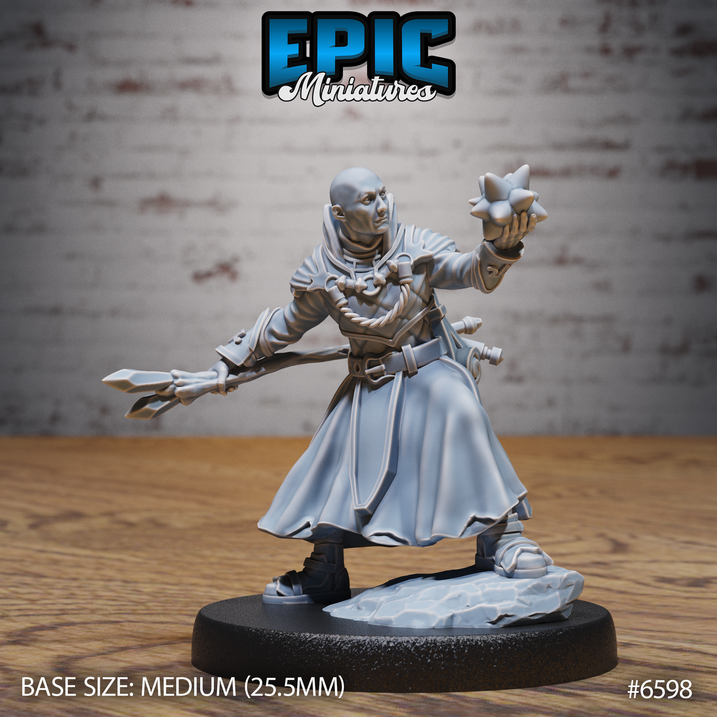 Transmuter Wizard (3 Variants Available) - Epic Miniatures