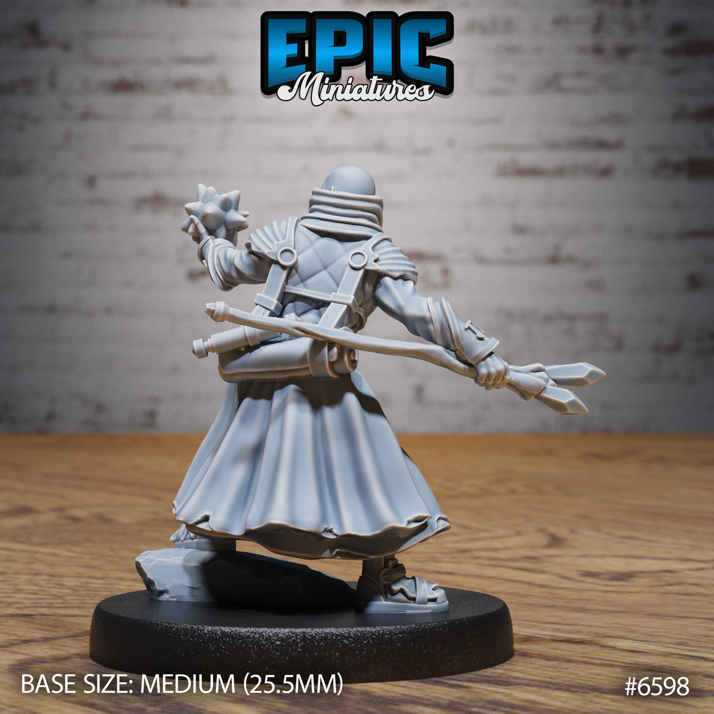 Transmuter Wizard (3 Variants Available) - Epic Miniatures
