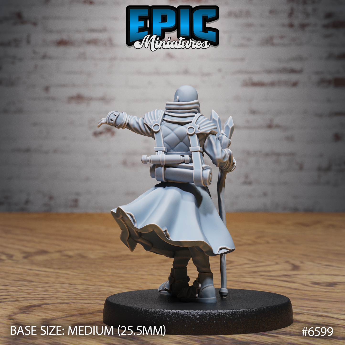 Transmuter Wizard (3 Variants Available) - Epic Miniatures
