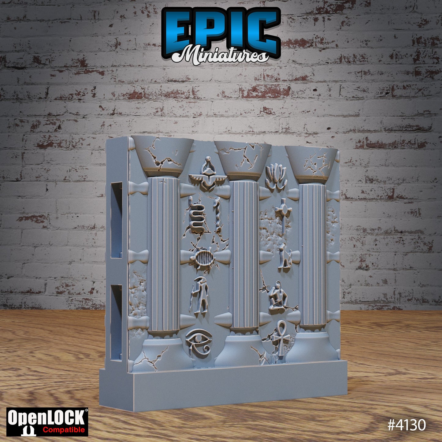 Bone Dry Desert Tiles, Walls & Columns (OpenLock) - Epic Miniatures