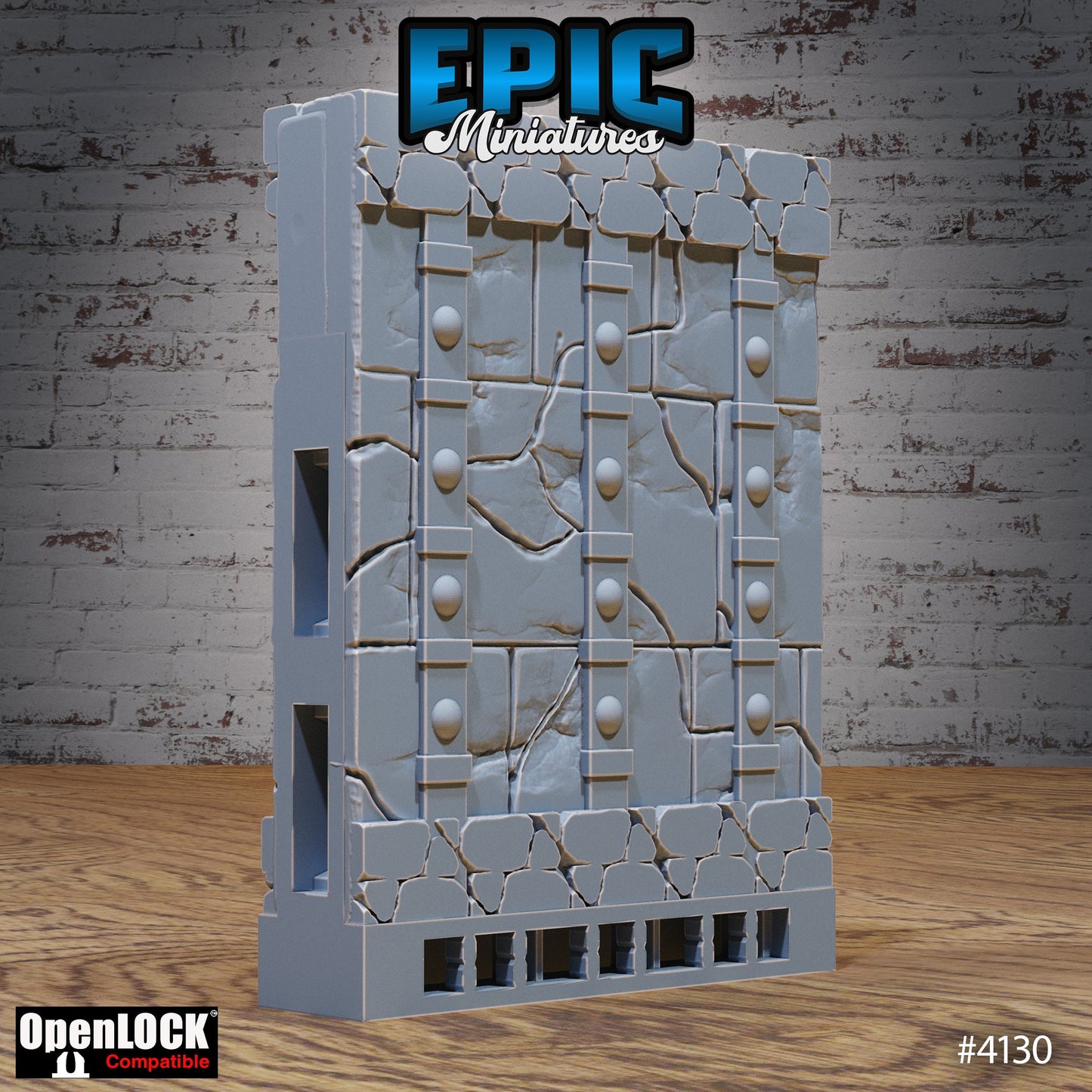 Bone Dry Desert Tiles, Walls & Columns (OpenLock) - Epic Miniatures