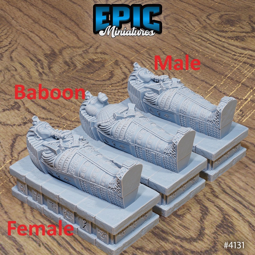 Sarcophagi (5 Variants Available) - Epic Miniatures