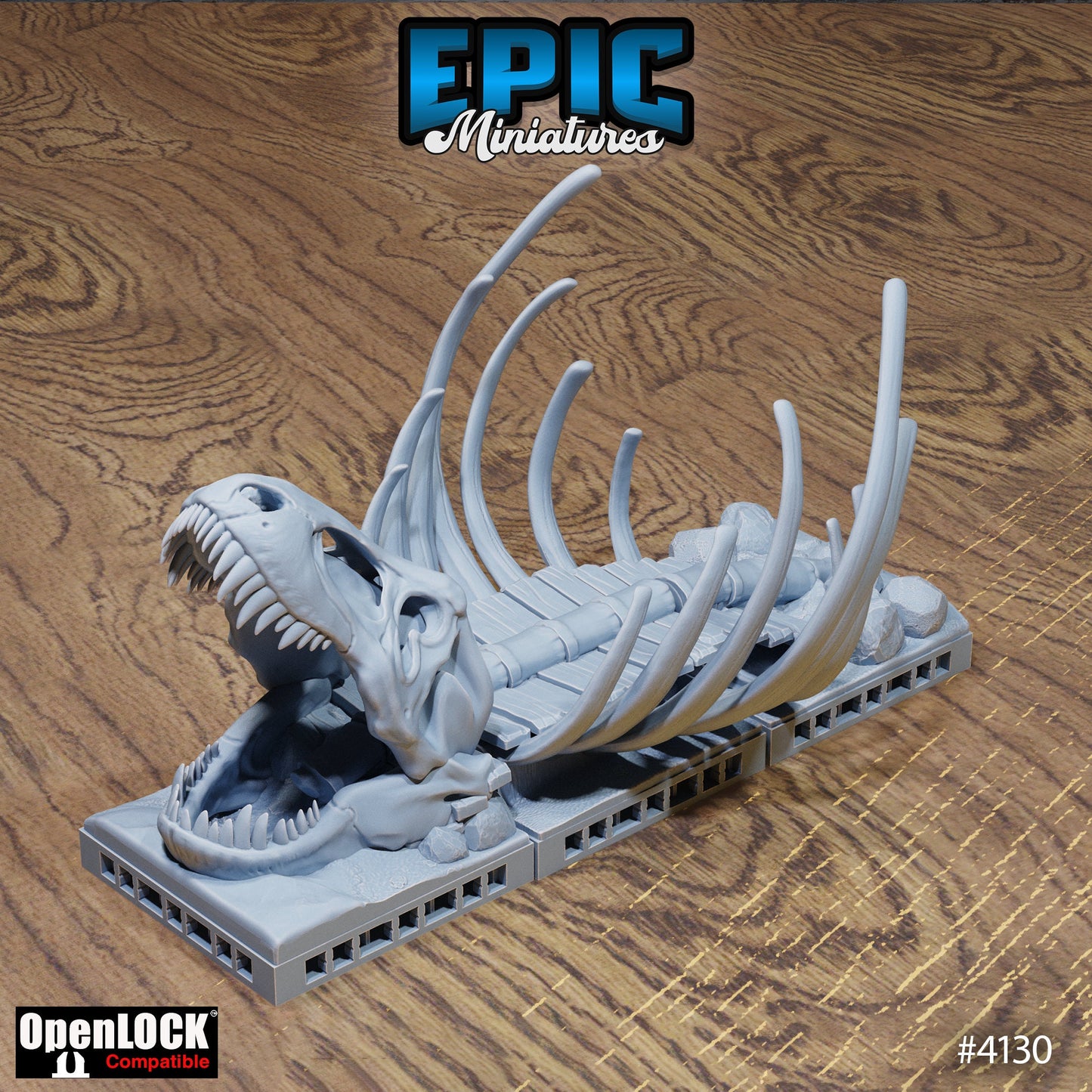 Bone Dry Desert Tiles, Floor Set 3 (OpenLock) - Epic Miniatures