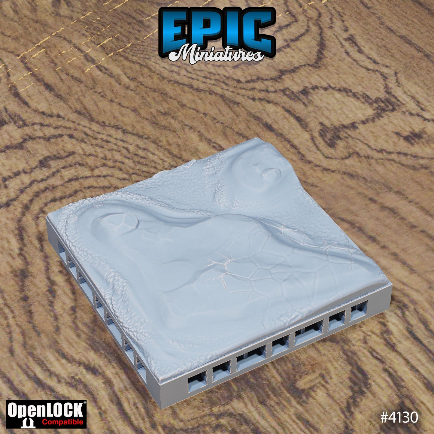 Bone Dry Desert Tiles, Floor Set 2 (OpenLock) - Epic Miniatures