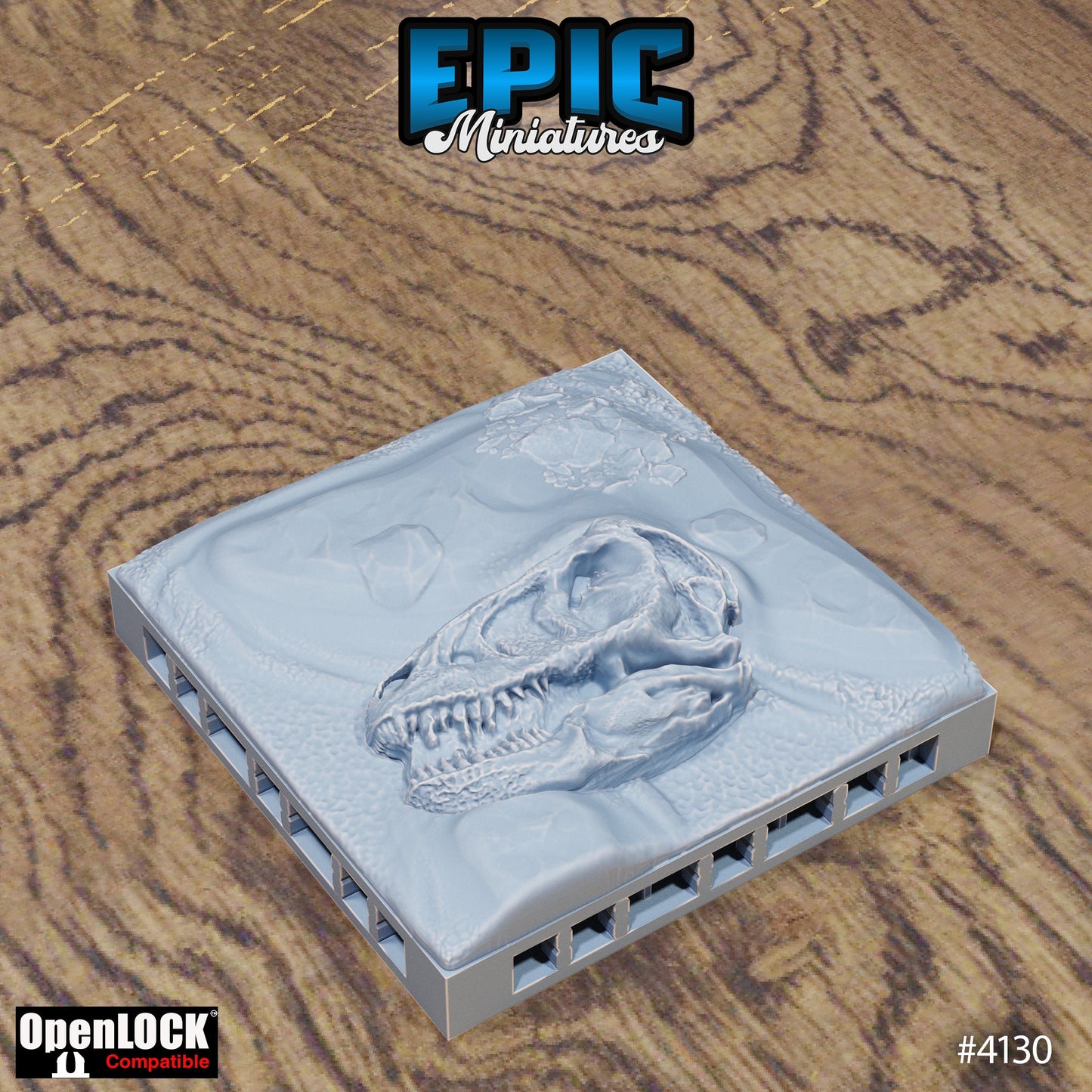 Bone Dry Desert Tiles, Floor Set 1 (OpenLock) - Epic Miniatures