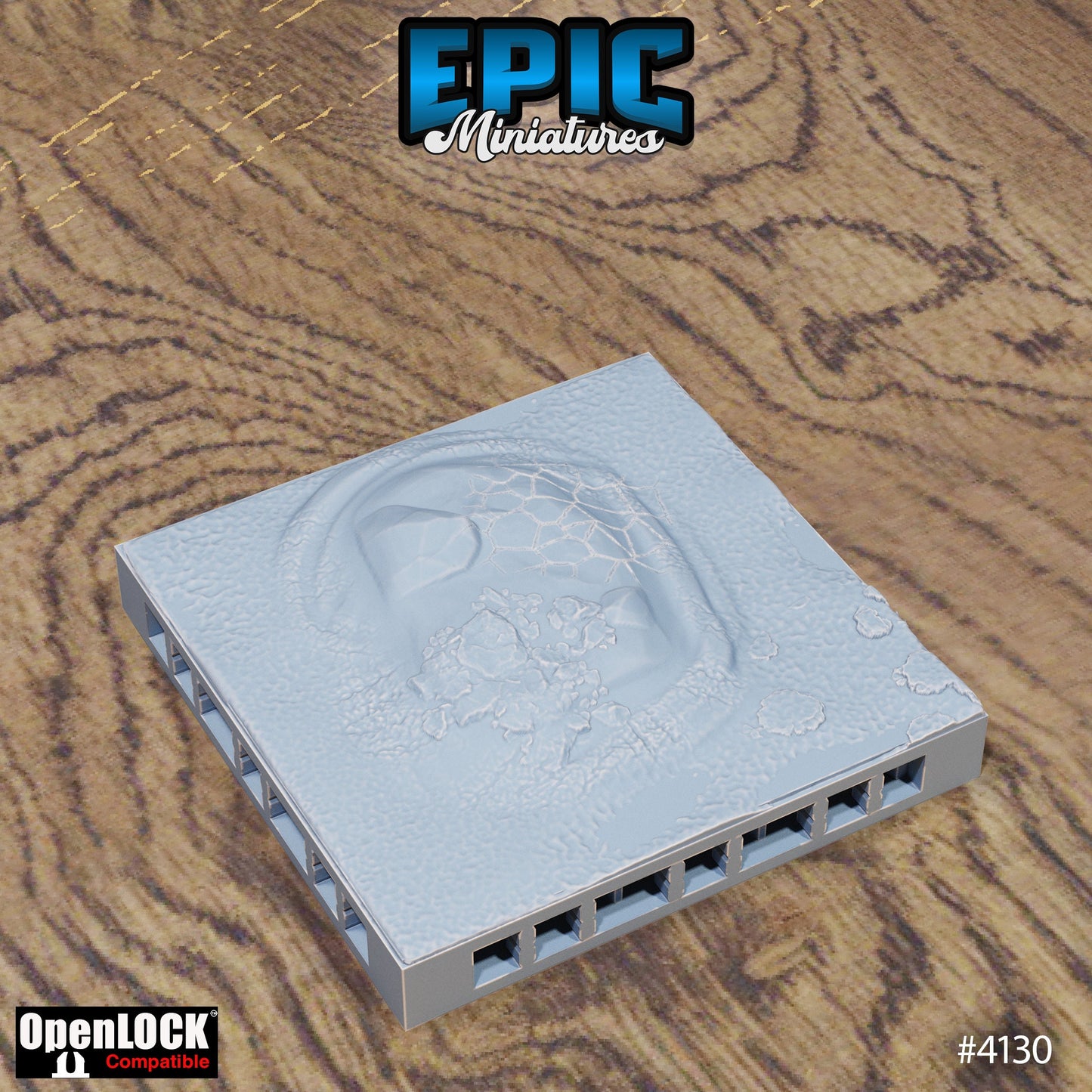 Bone Dry Desert Tiles, Floor Set 1 (OpenLock) - Epic Miniatures