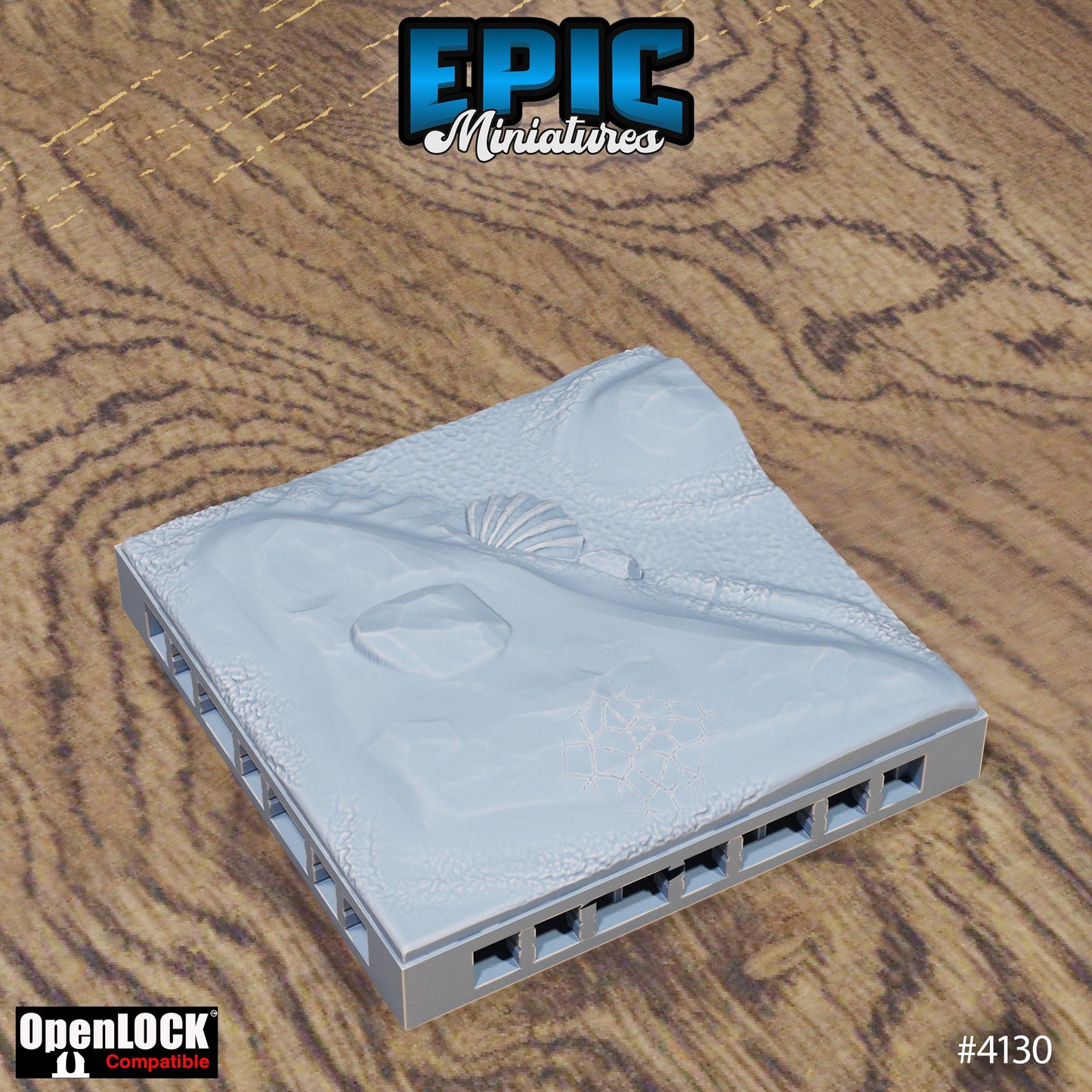 Bone Dry Desert Tiles, Floor Set 2 (OpenLock) - Epic Miniatures