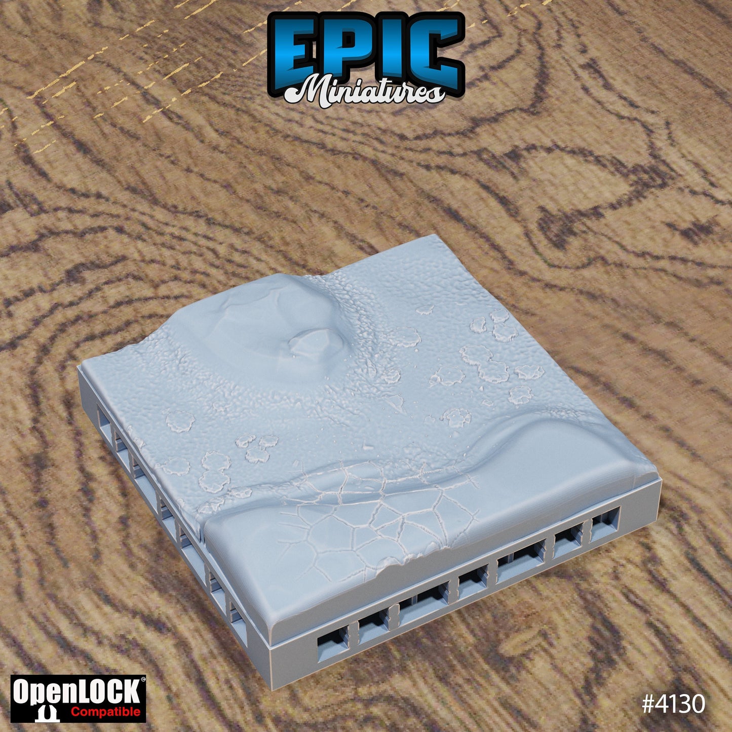 Bone Dry Desert Tiles, Floor Set 1 (OpenLock) - Epic Miniatures