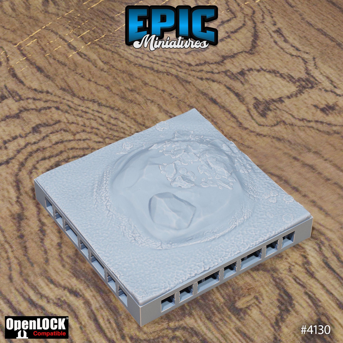 Bone Dry Desert Tiles, Floor Set 1 (OpenLock) - Epic Miniatures