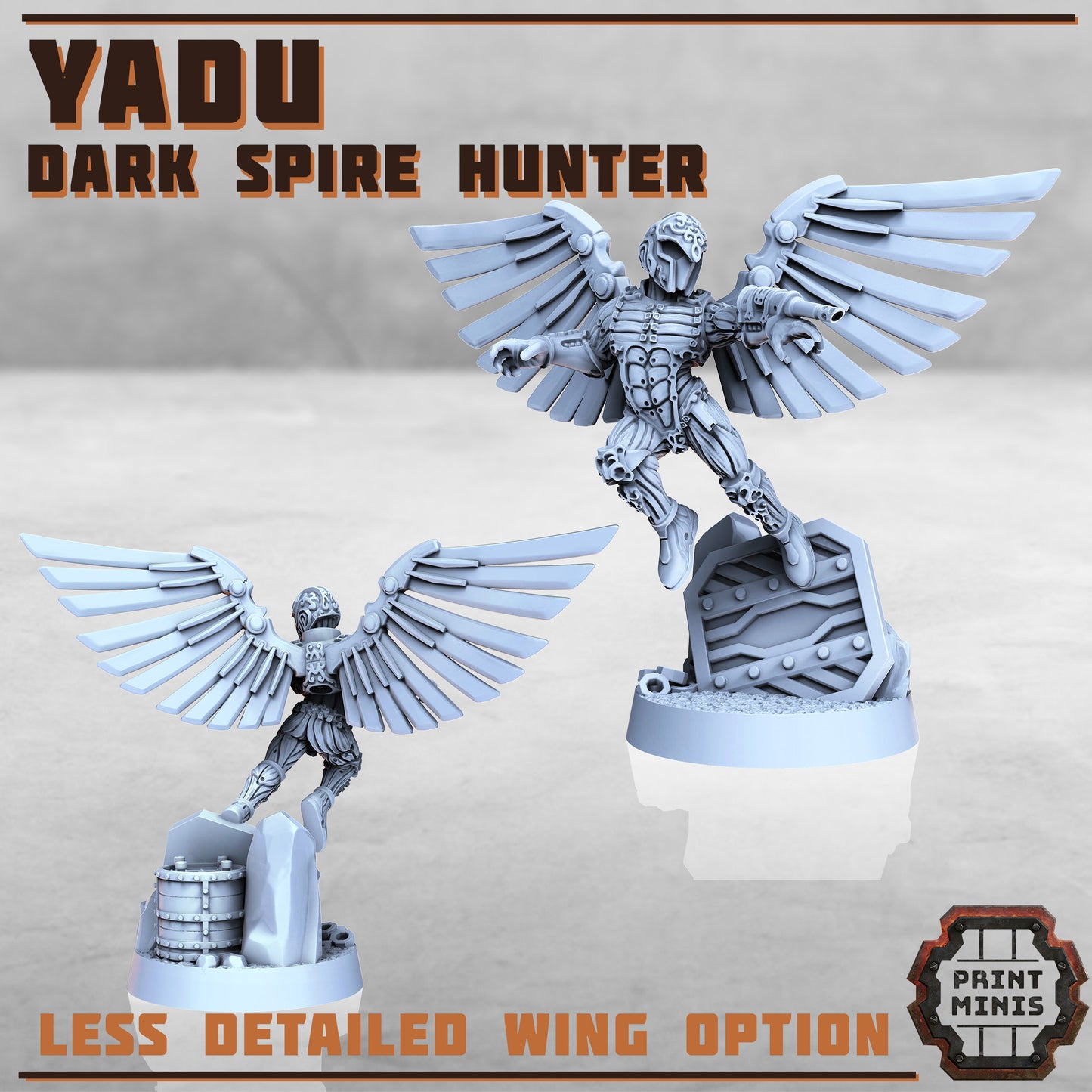 Yadu, Dark Spire Hunter (2 Variants Available) - Print Minis