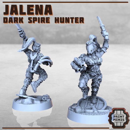 Jalena, Dark Spire Hunter - Print Minis