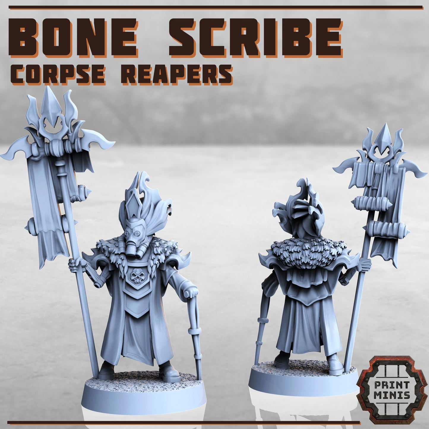 Bone Scribe - Print Minis