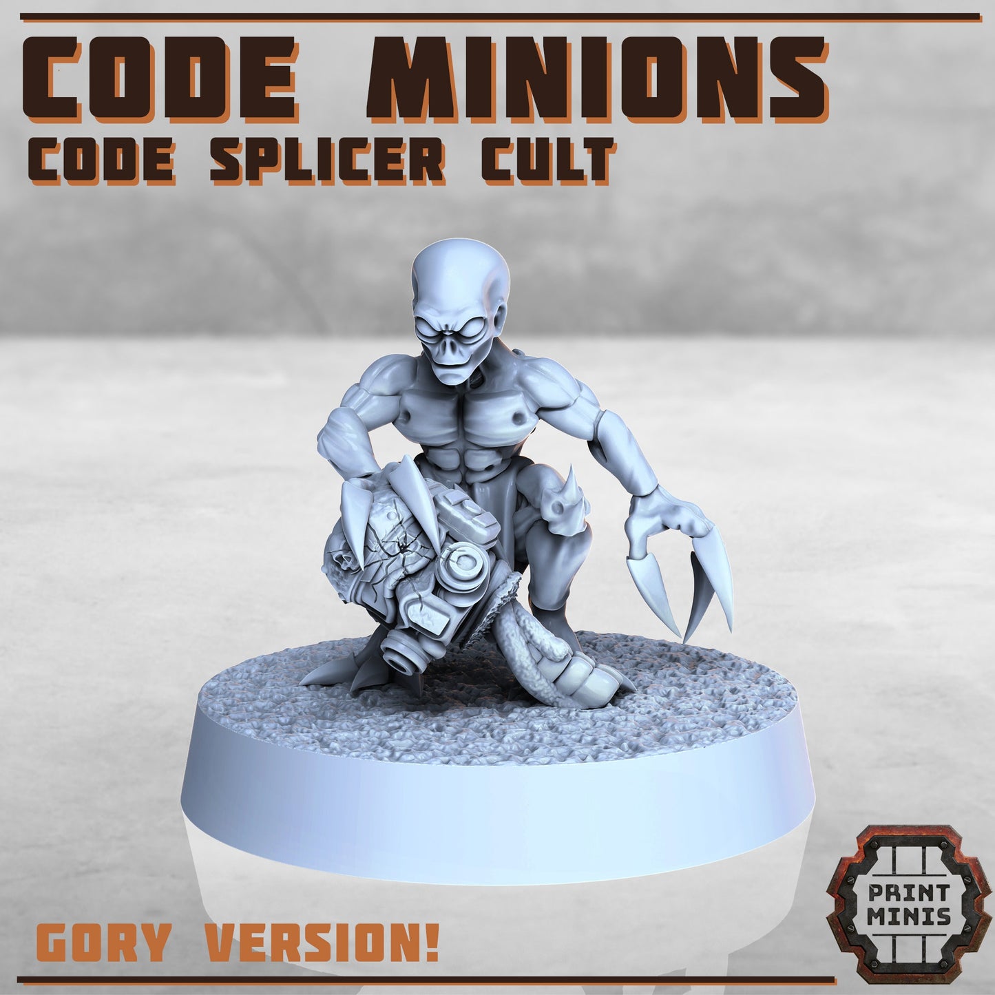 Code Father & Minions (4 Variants Available) - Print Minis