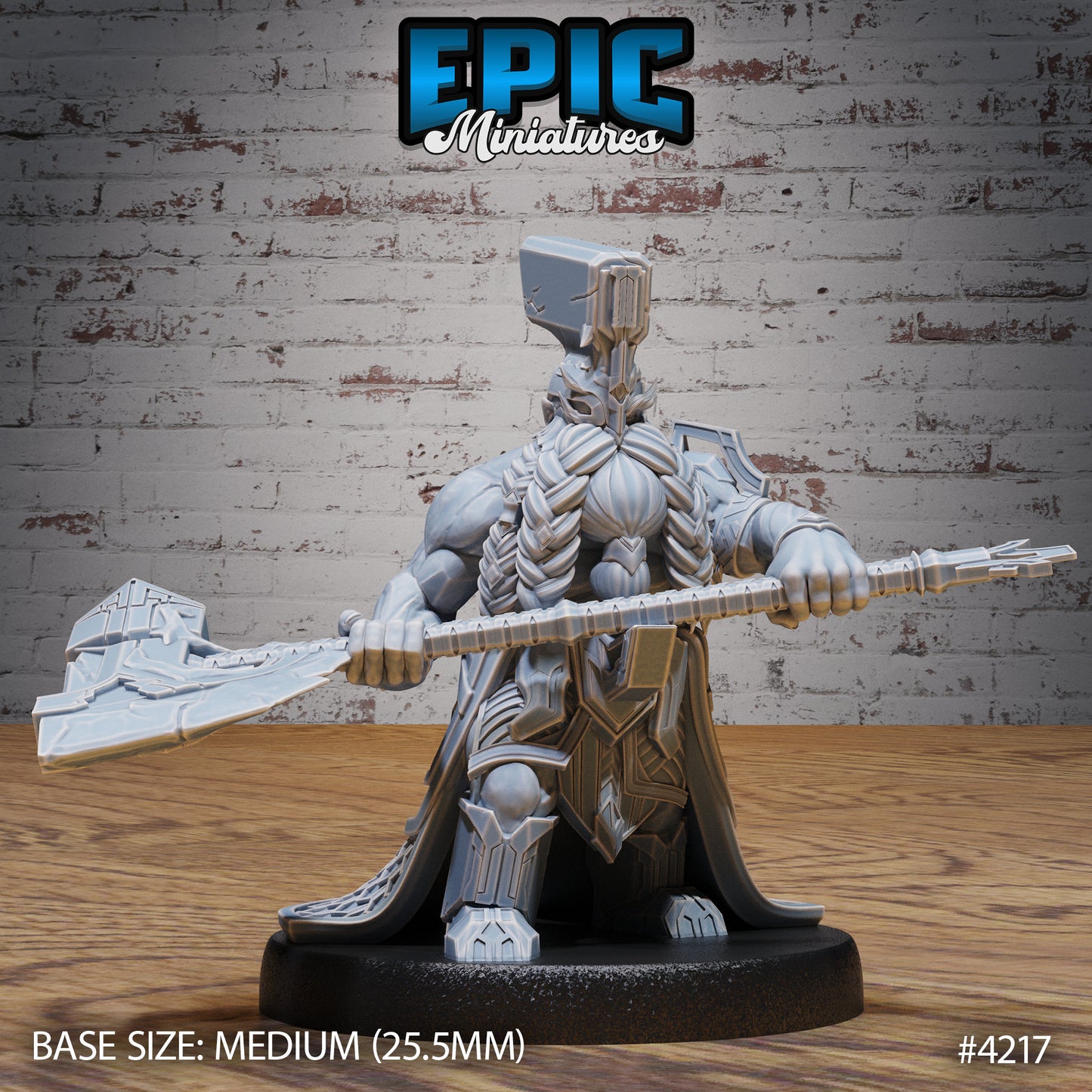 Cursed Dwarf Lord (3 Variants Available) - Epic Miniatures